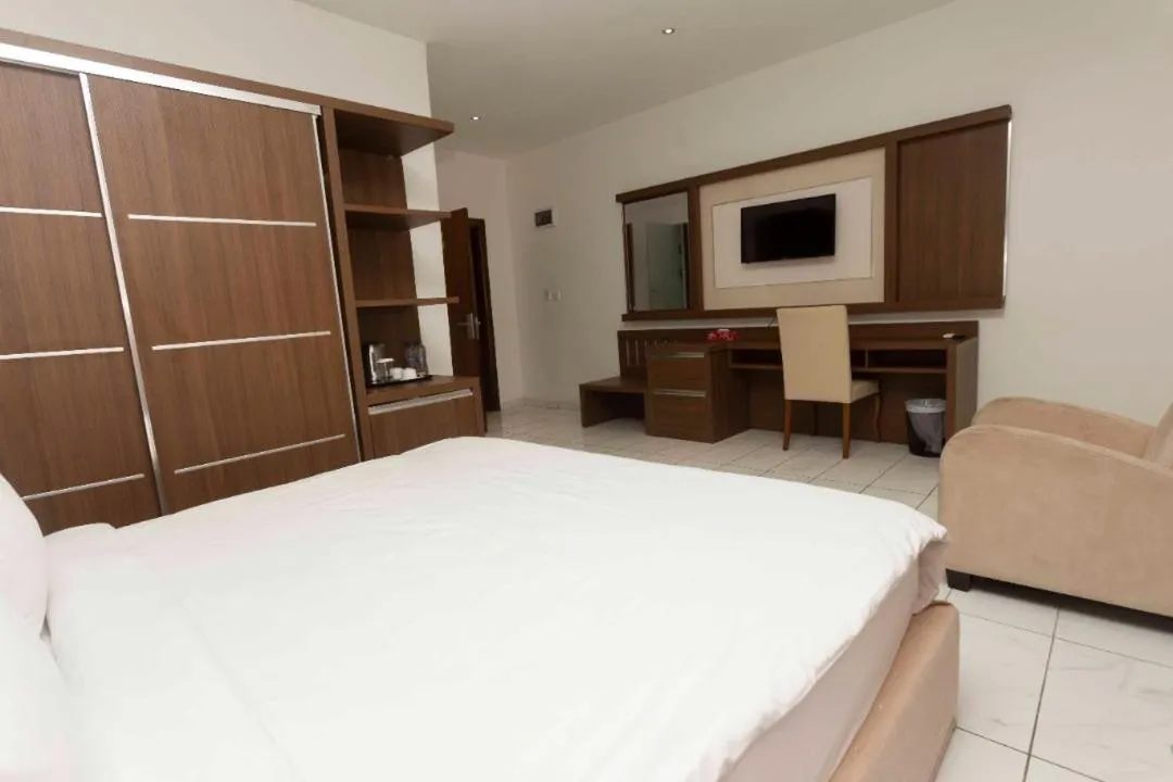 Bed in San Marino Hotel