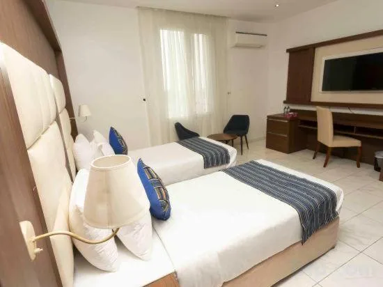 Bed in San Marino Hotel