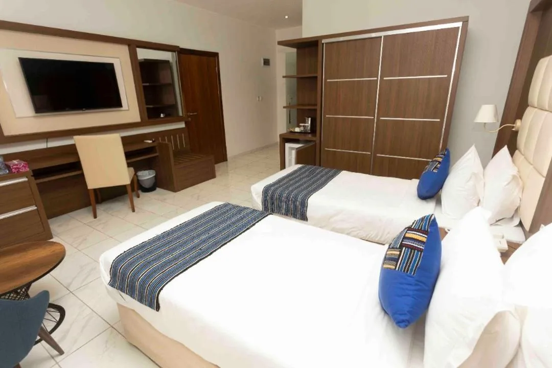 Bed in San Marino Hotel