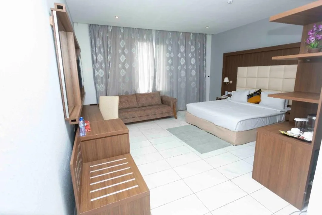 Bed in San Marino Hotel