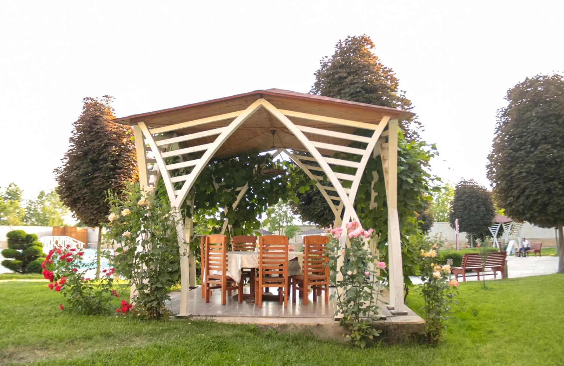 View (from property/room) in Gabala Yeddi Gozel Hotel