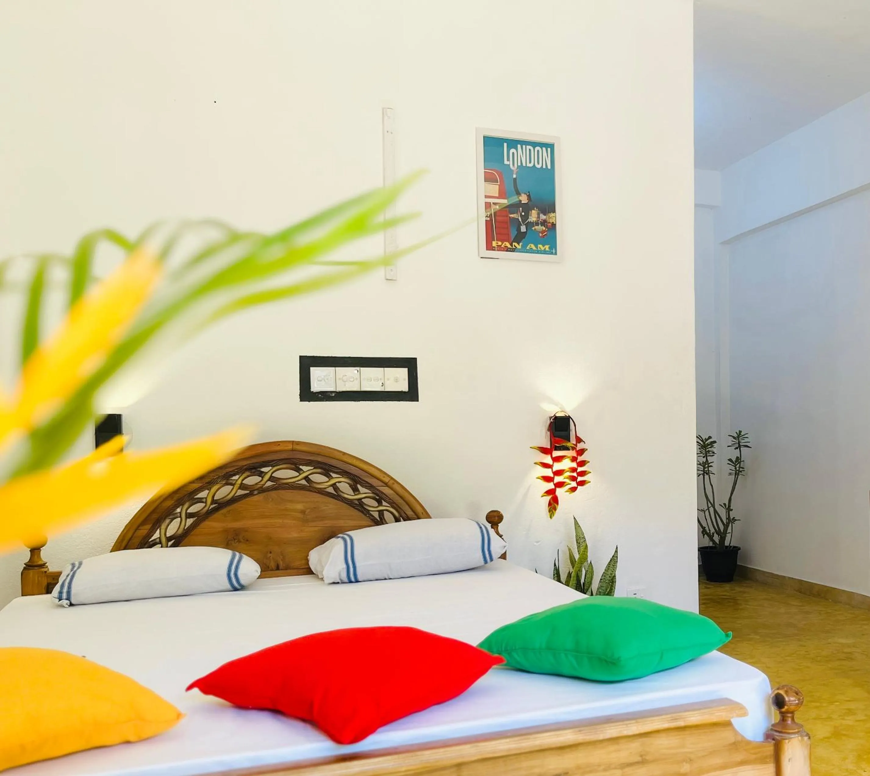 Bed in Summer lodge-Tangalle