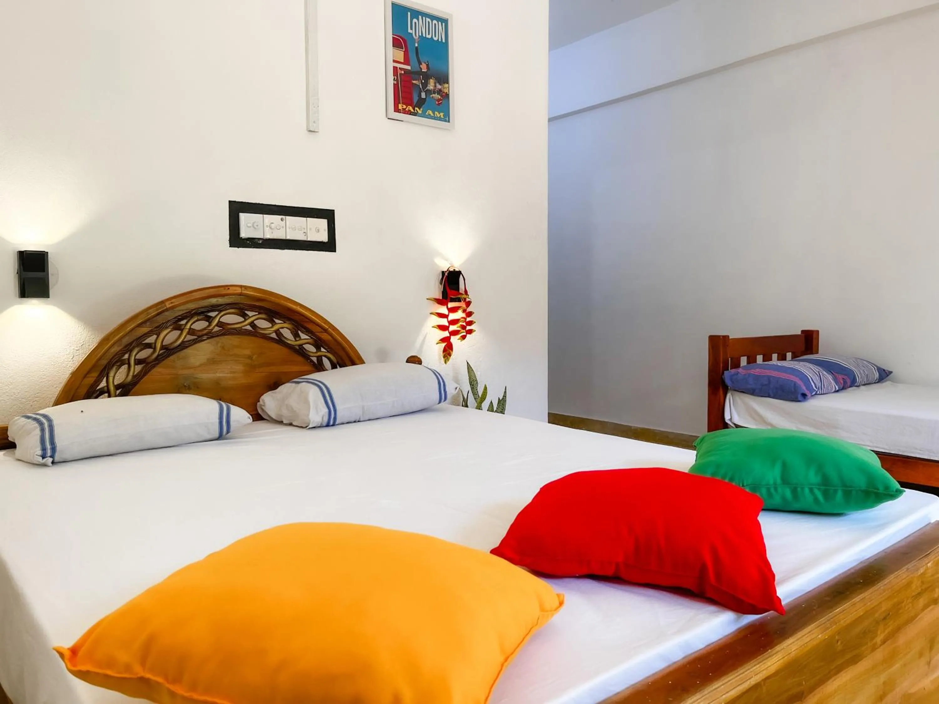 Bed in Summer lodge-Tangalle