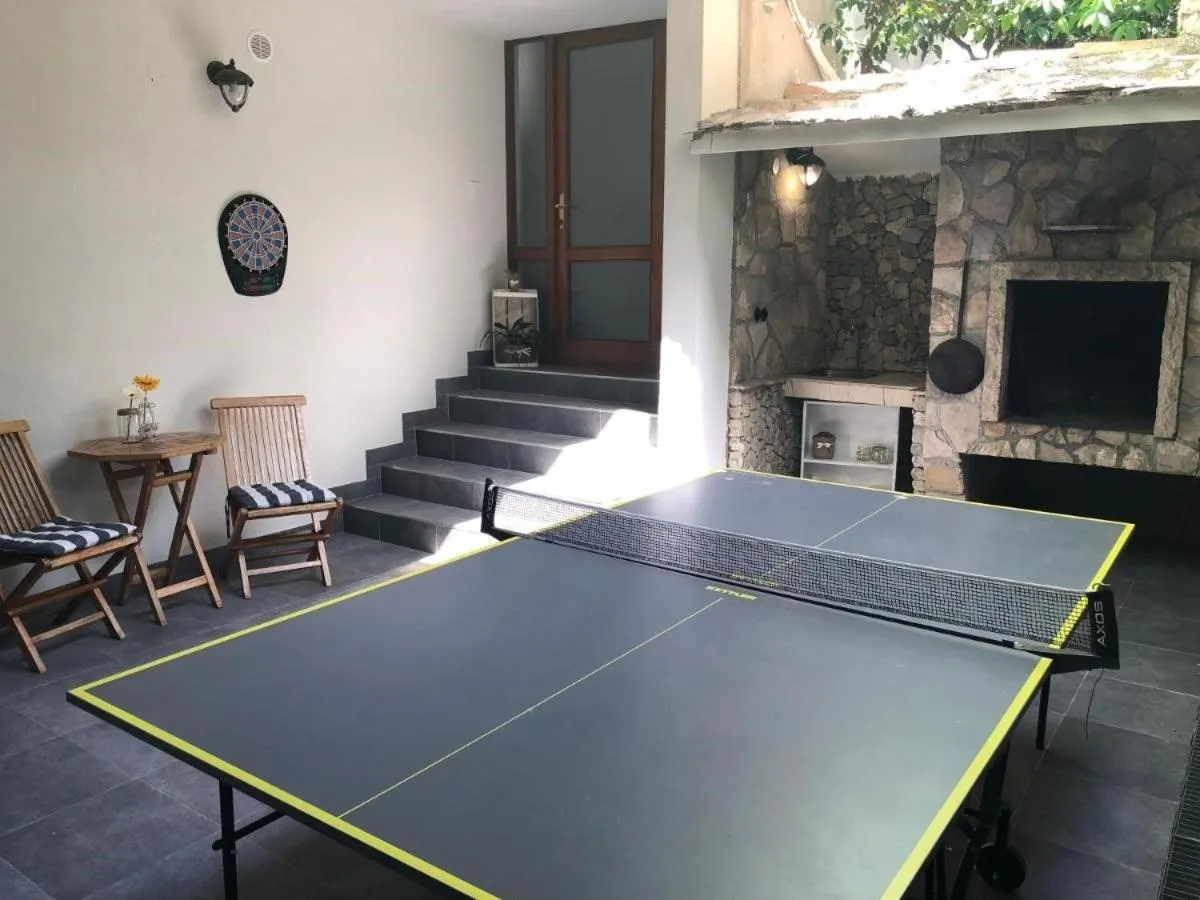 BBQ facilities in Villa Noura in Makarska, private pool,gym