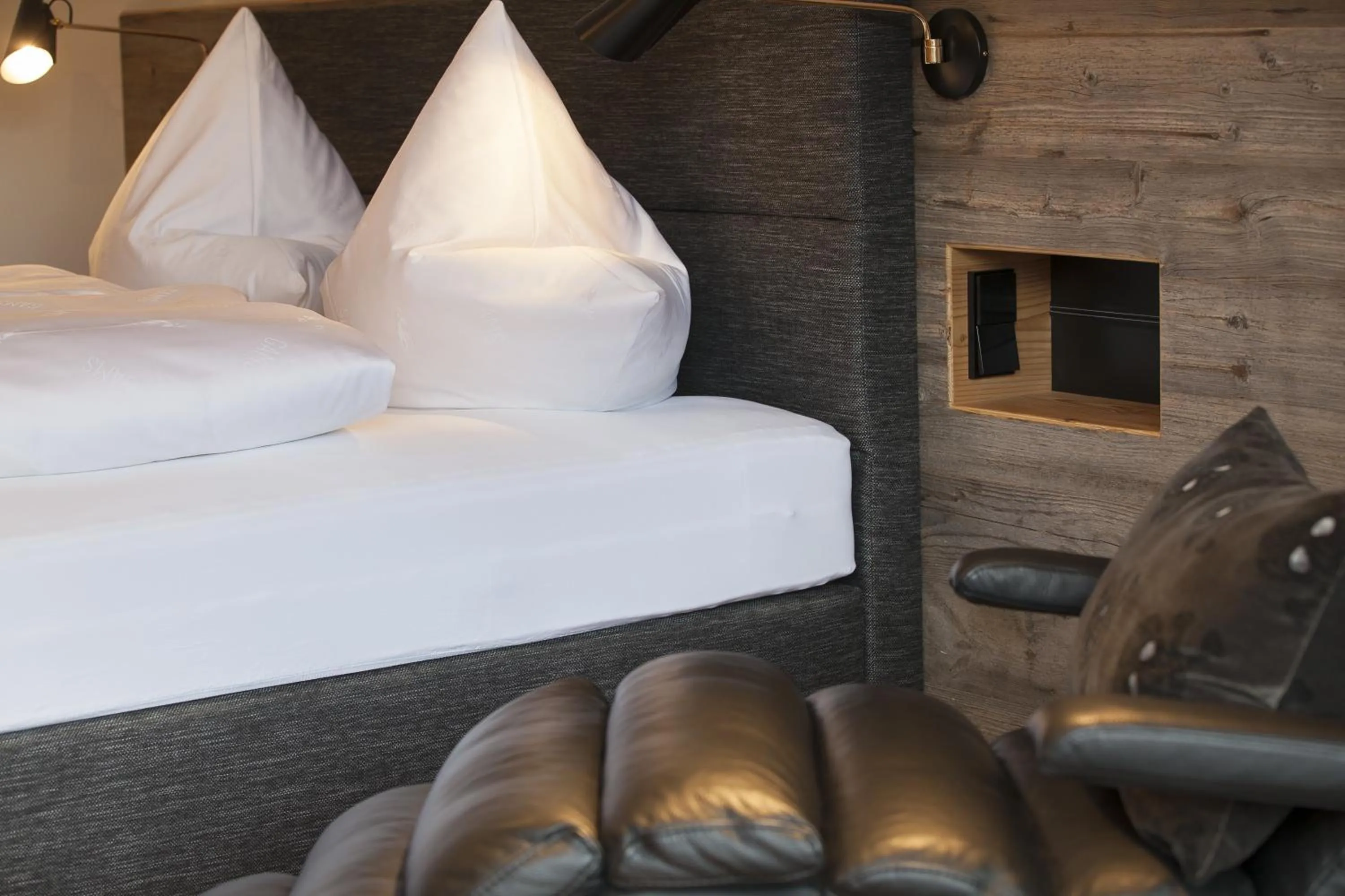 Bed in Boutique Hotel Gams