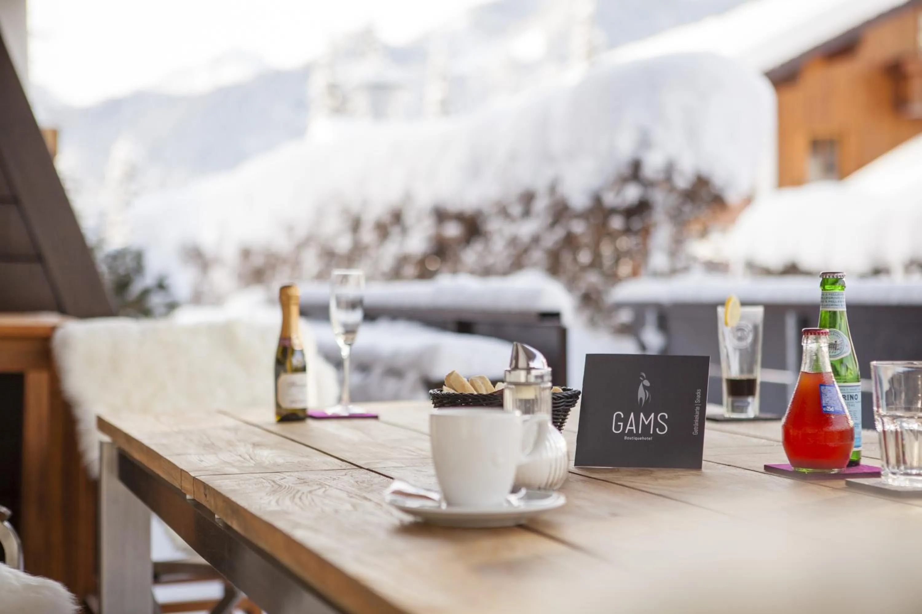 Restaurant/places to eat in Boutique Hotel Gams