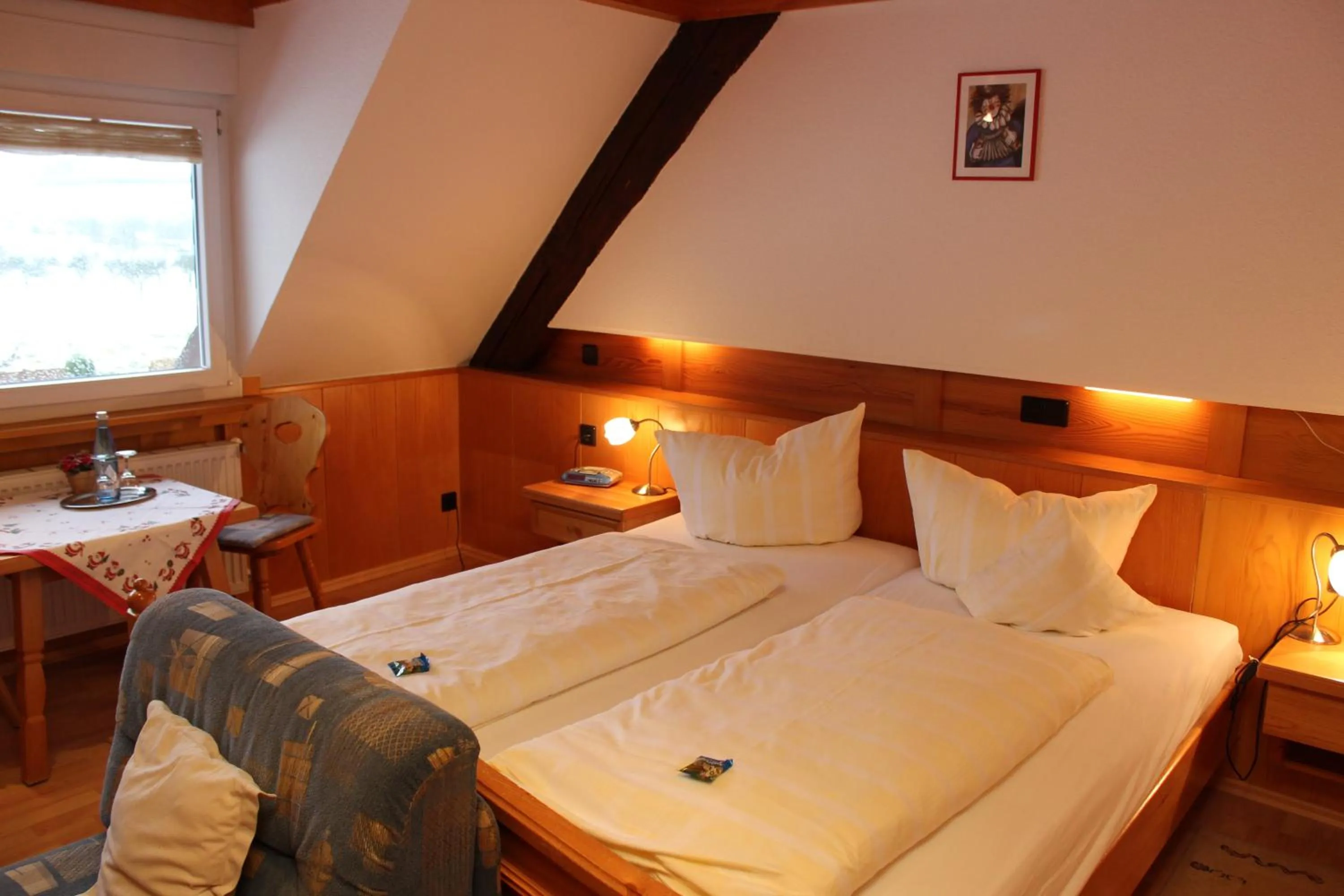 Bedroom, Bed in Landgasthof zum Schützen