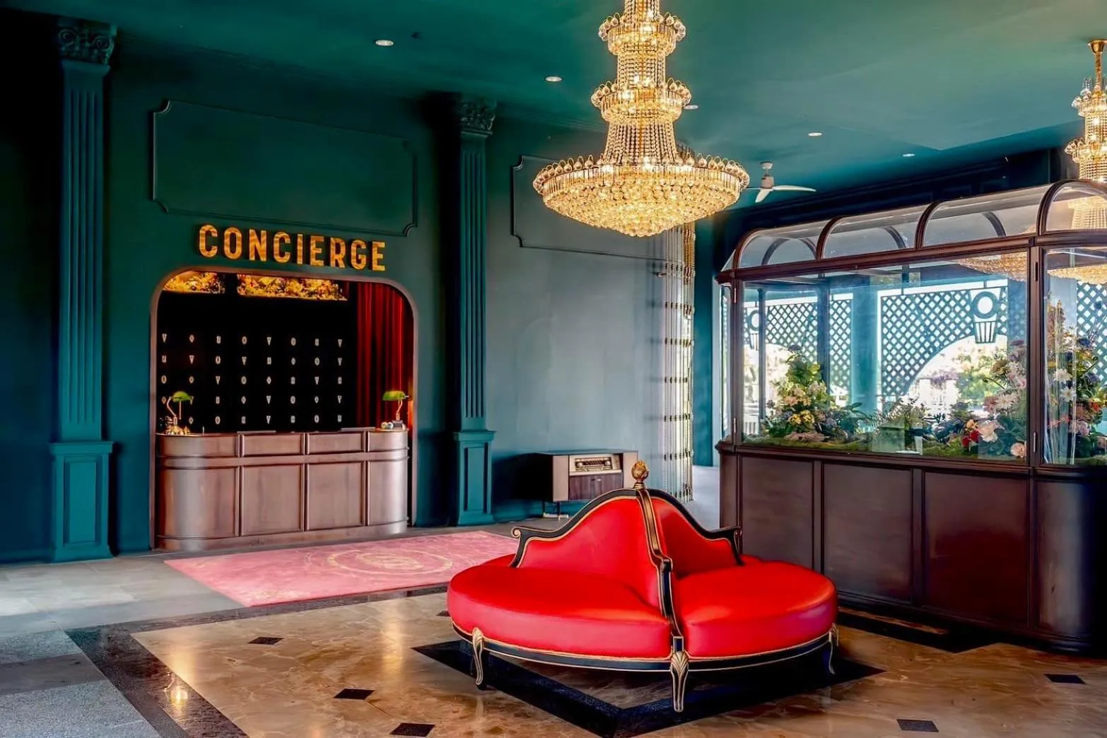 Lobby or reception in The Sea-Cret Garden Hua Hin