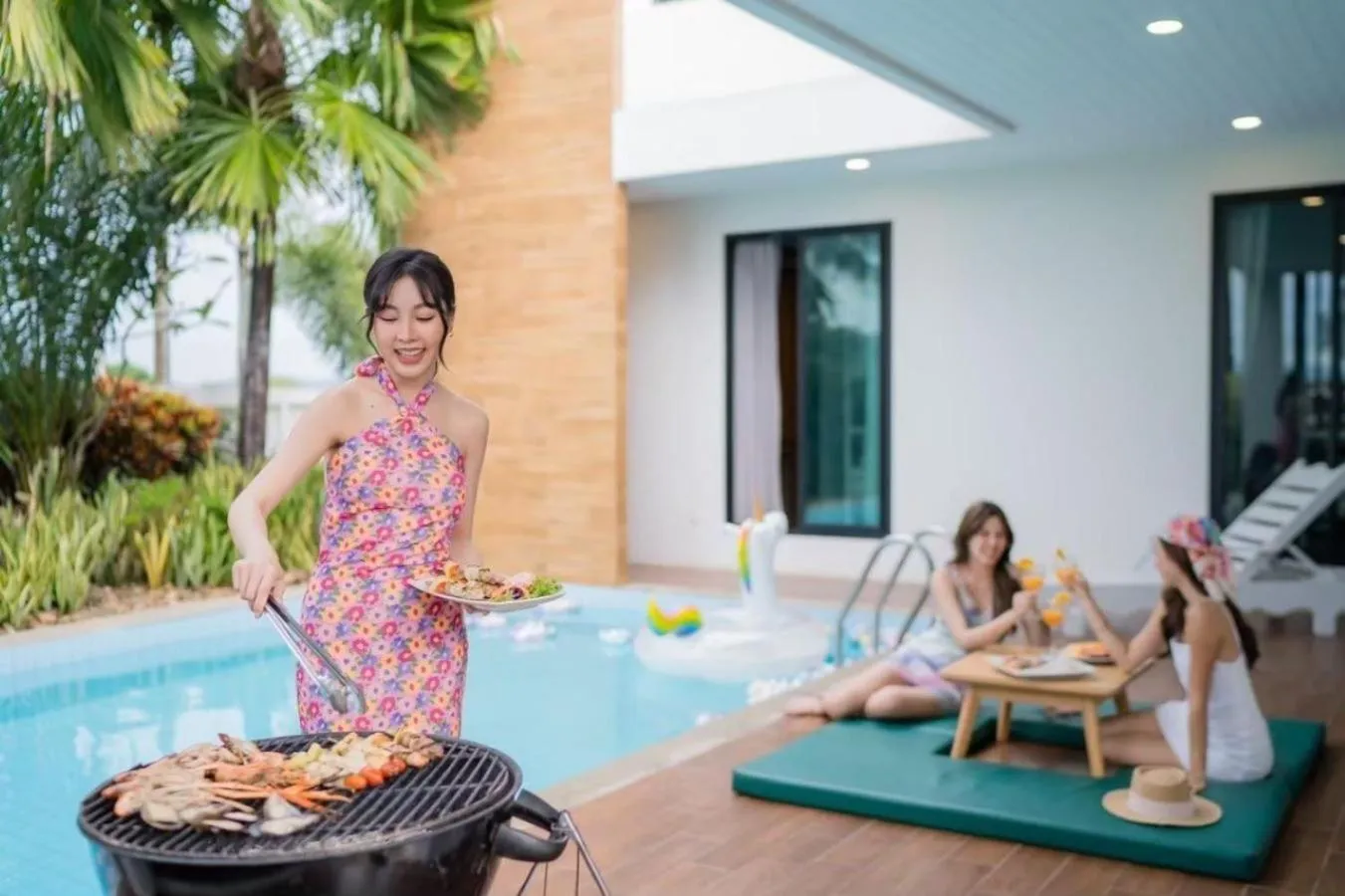 Patio in The Sea-Cret Garden Hua Hin