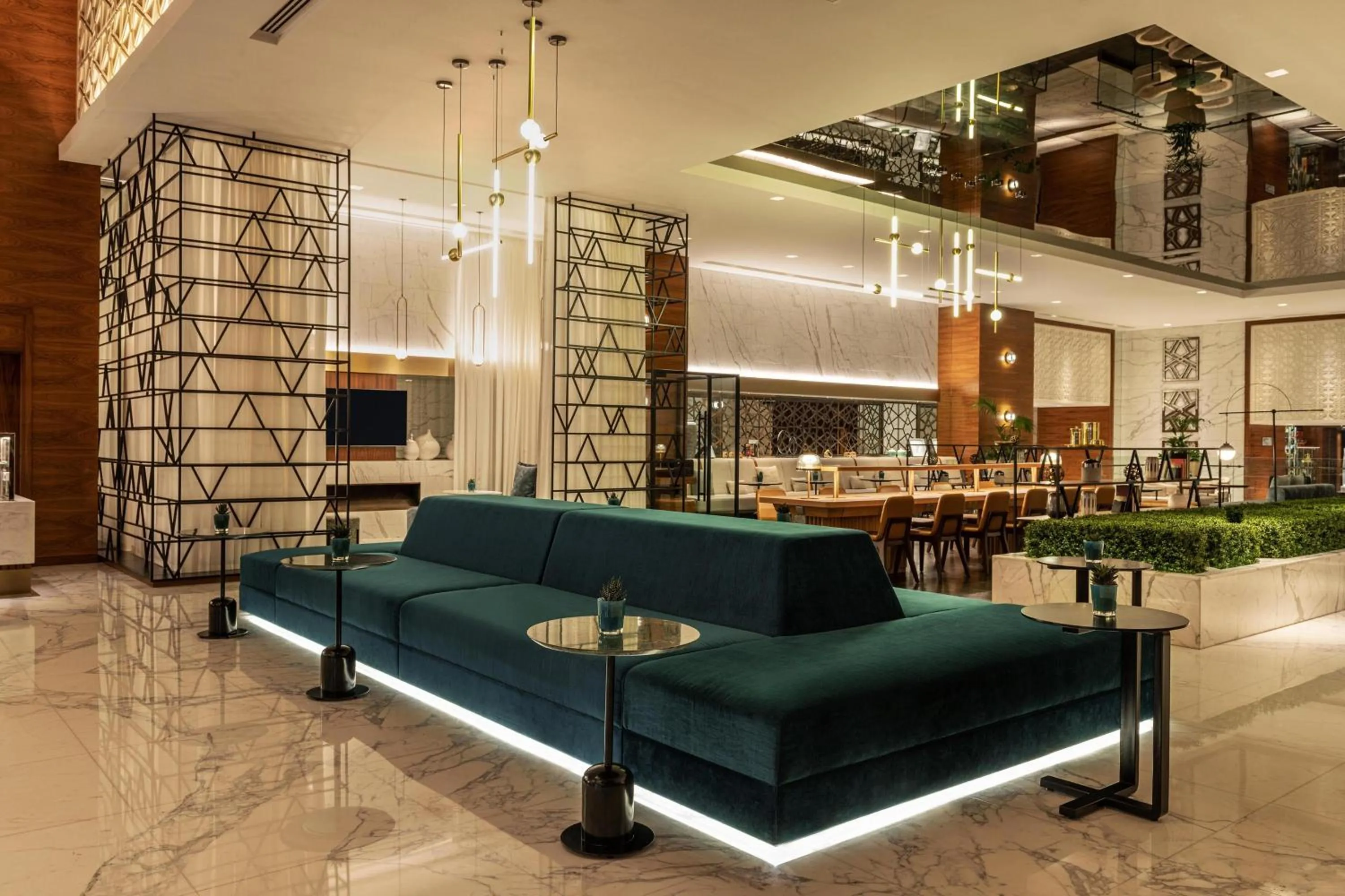 Lobby or reception in Sheraton Grand Hotel, Dubai