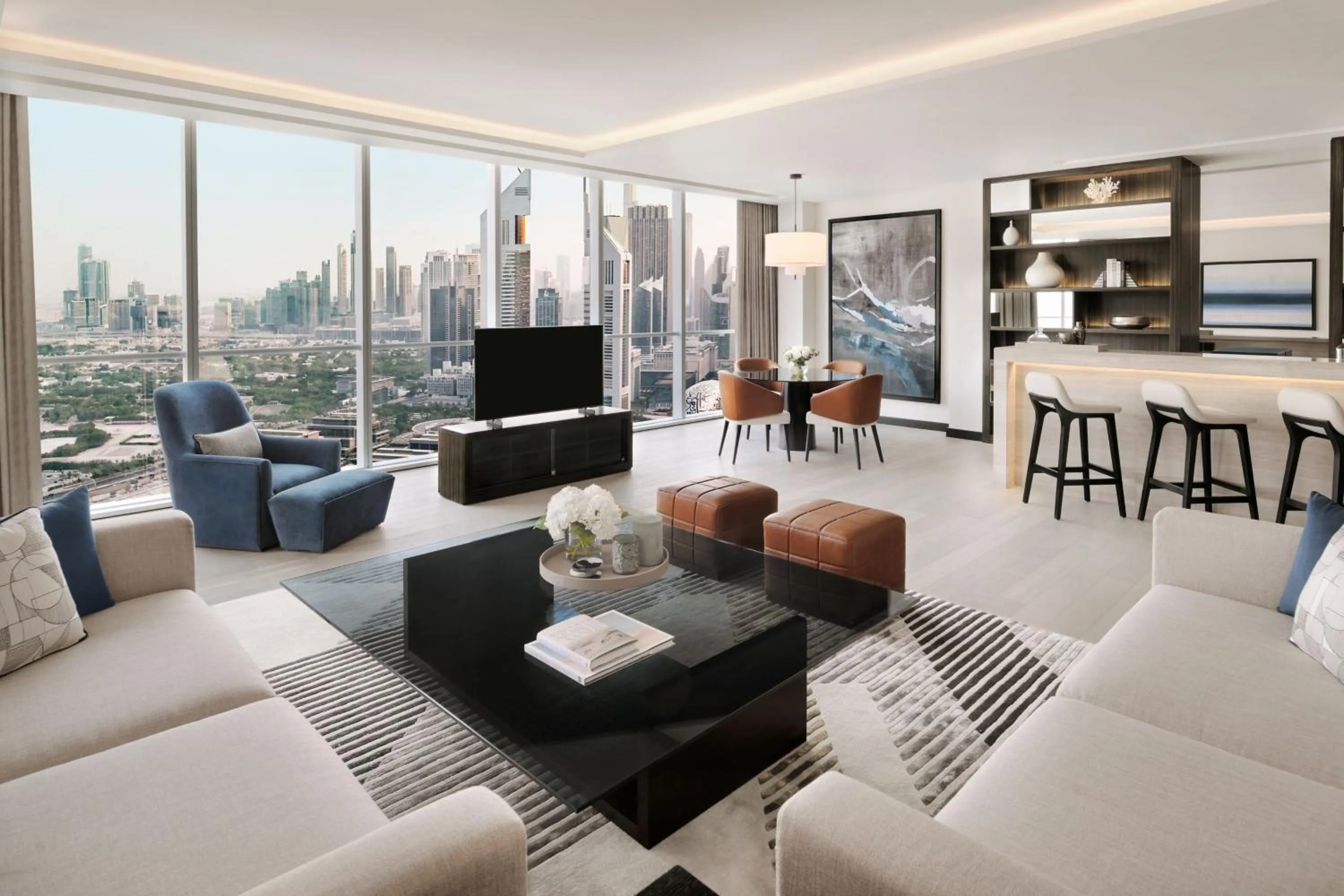 Living room in Sheraton Grand Hotel, Dubai