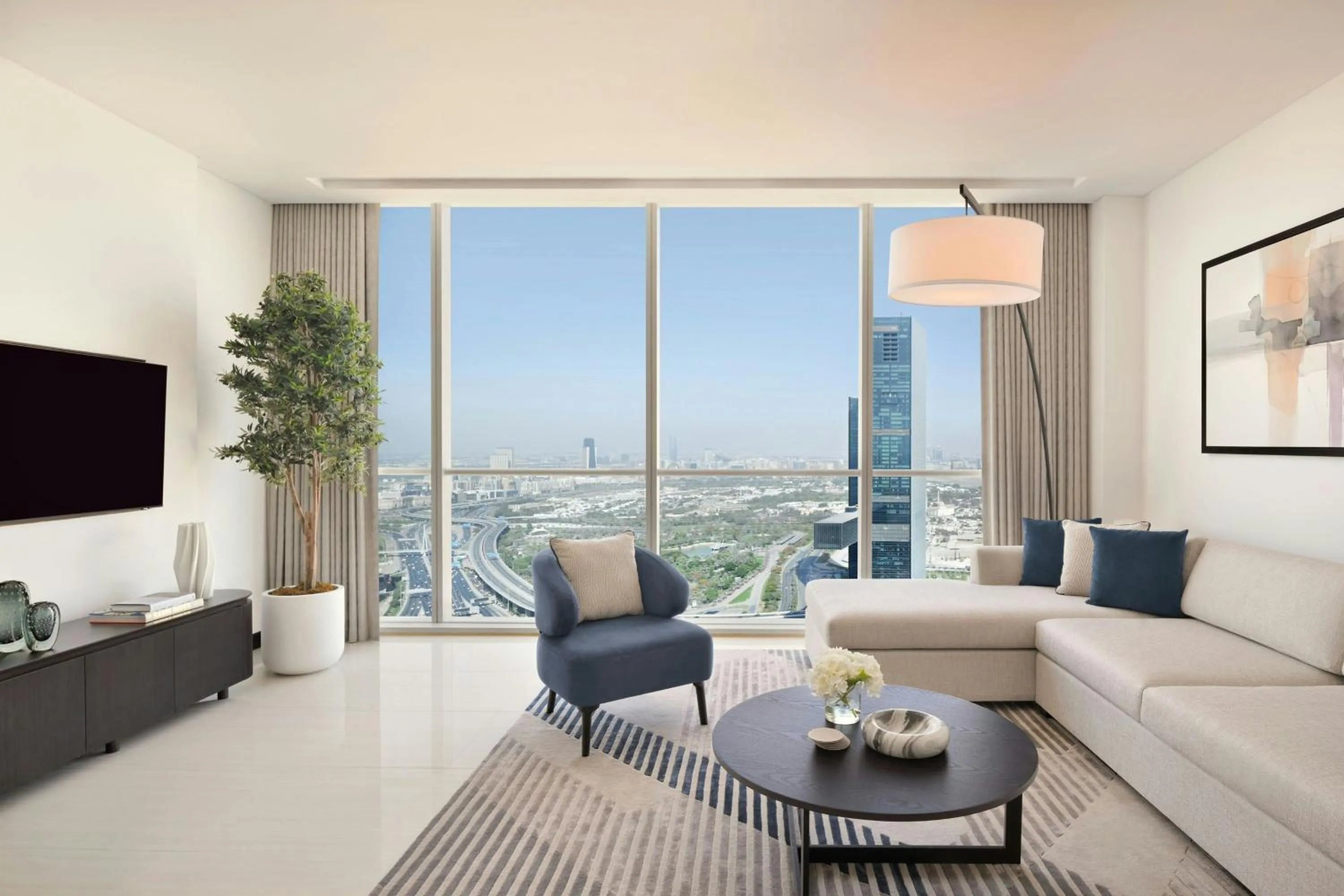 Bedroom in Sheraton Grand Hotel, Dubai