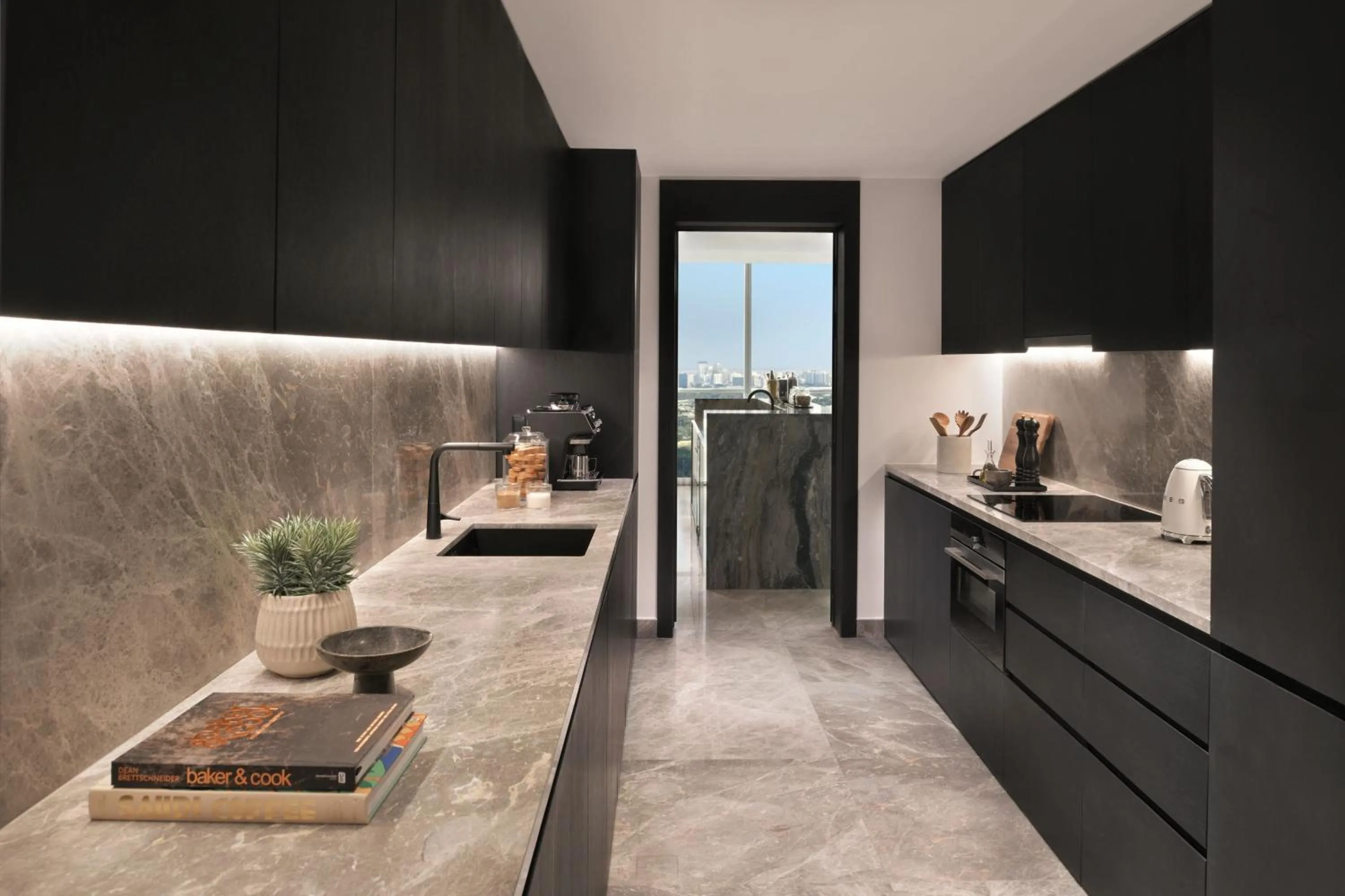 Kitchen or kitchenette in Sheraton Grand Hotel, Dubai