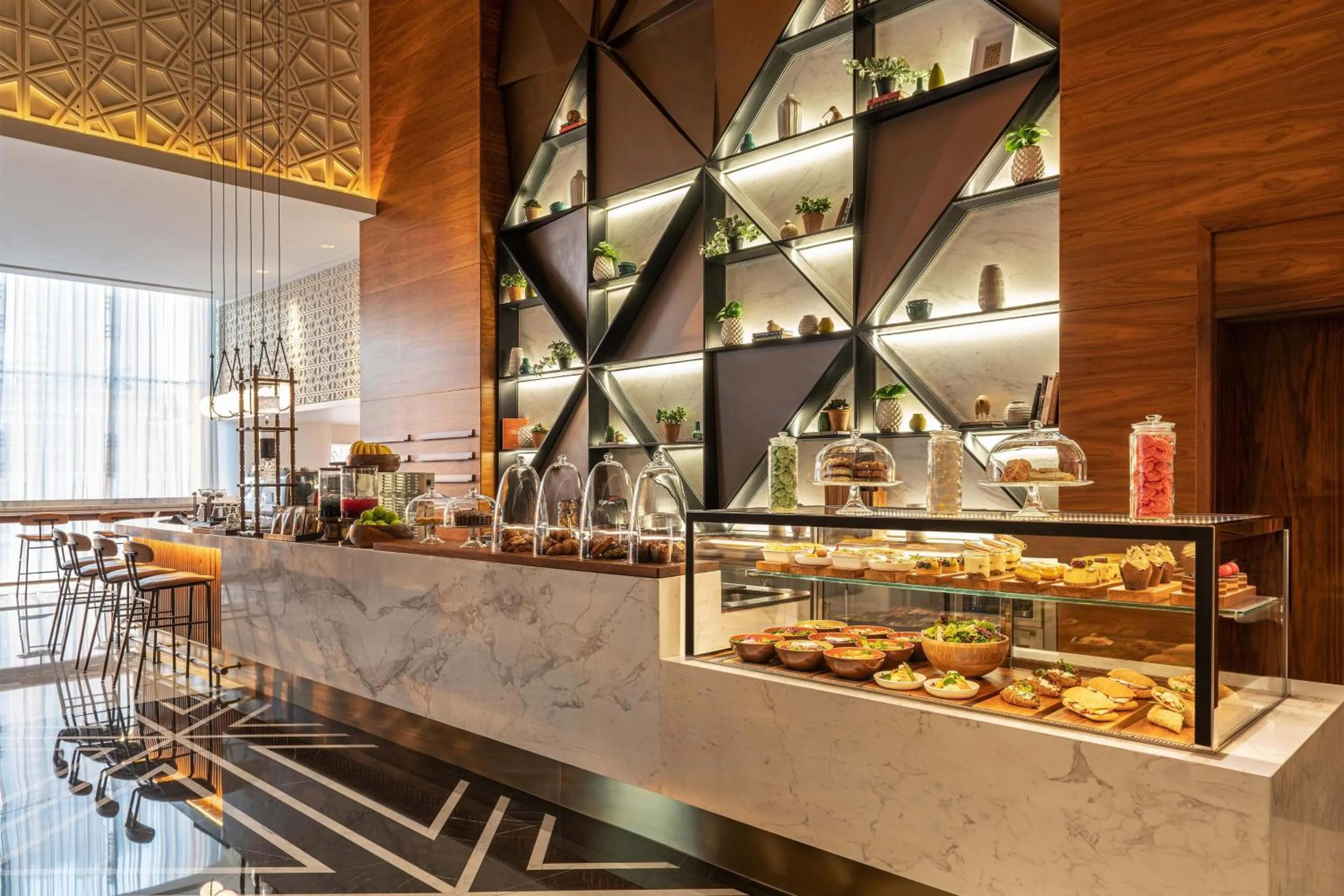 Lobby or reception in Sheraton Grand Hotel, Dubai