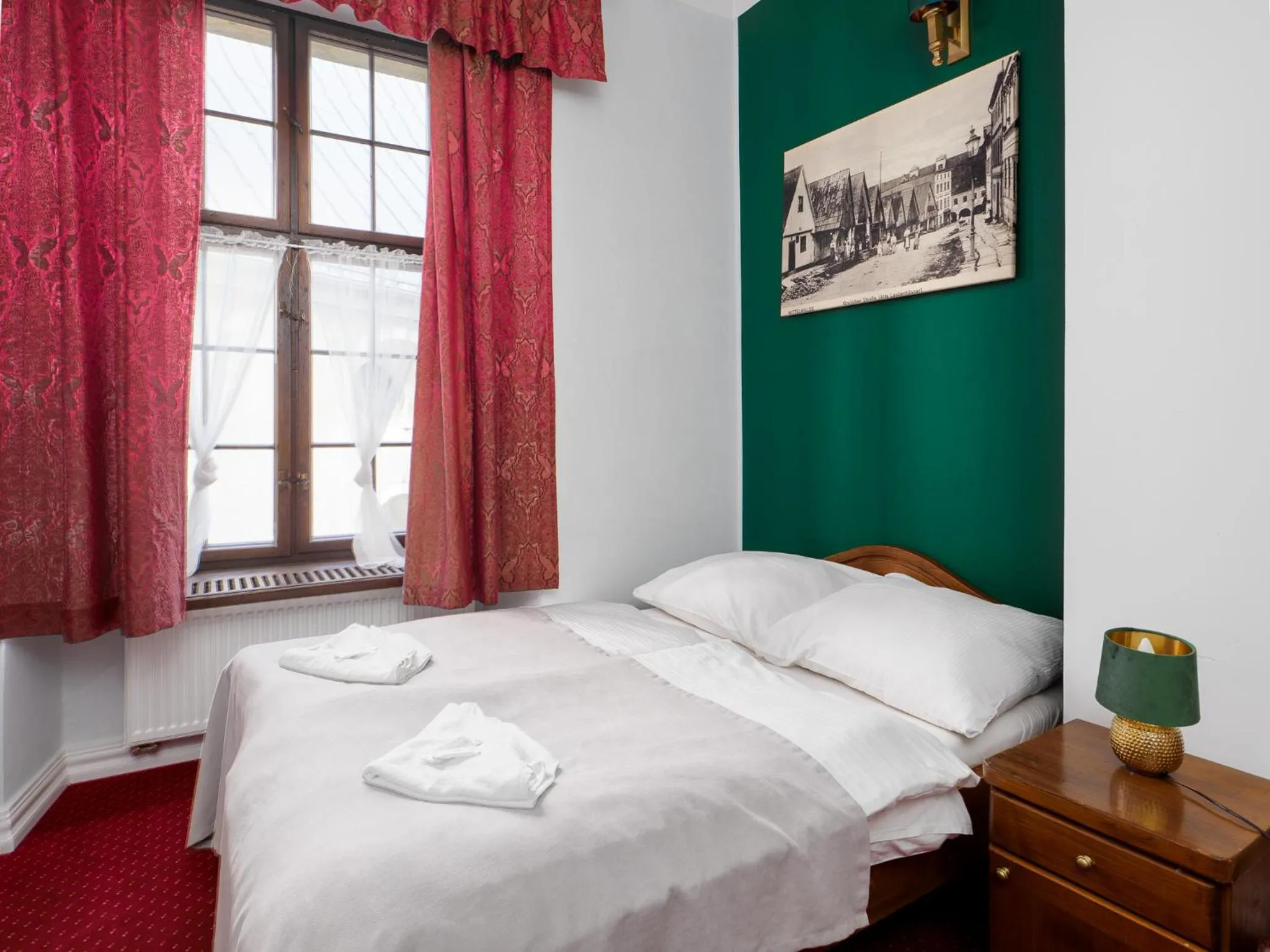 Bedroom, Bed in Zamek Międzylesie