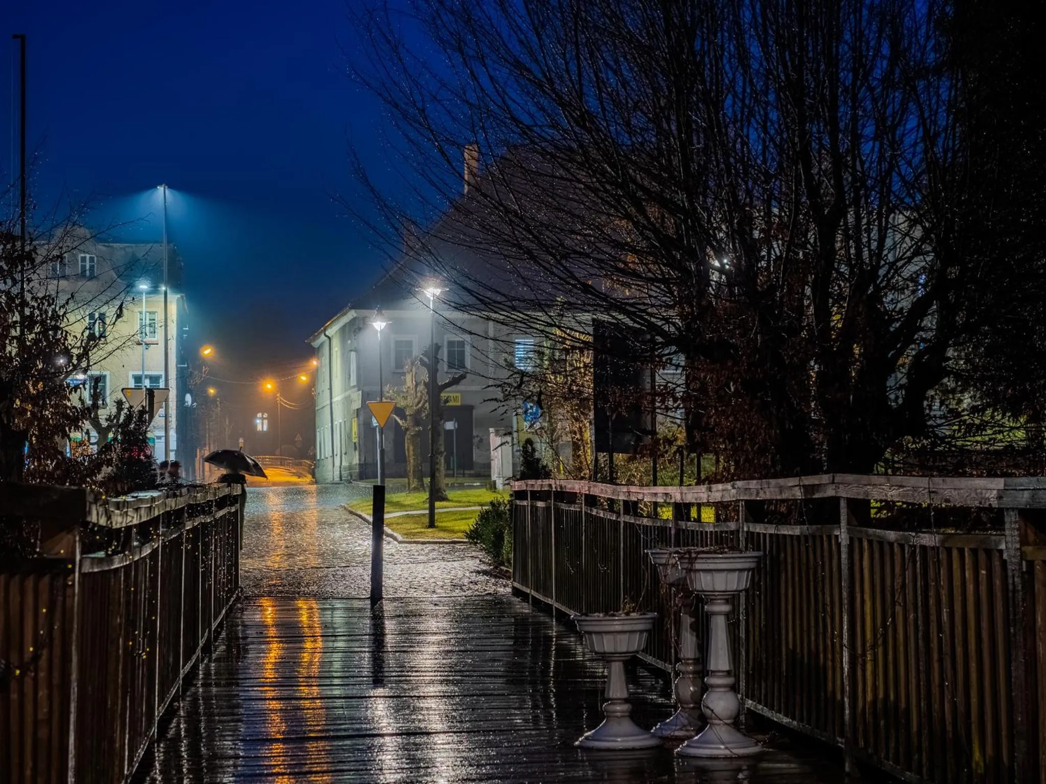 Night in Zamek Międzylesie