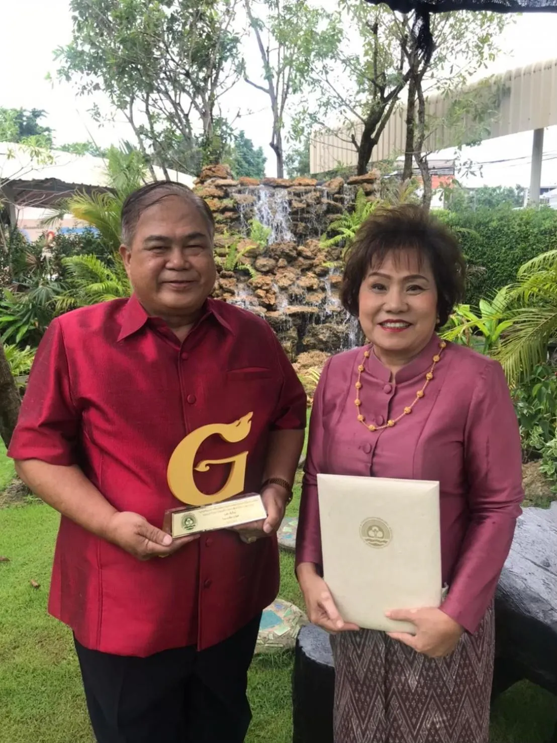 Certificate/Award in P.Paradise Hotel