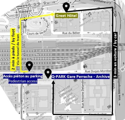 Greet Hotel Lyon Confluence