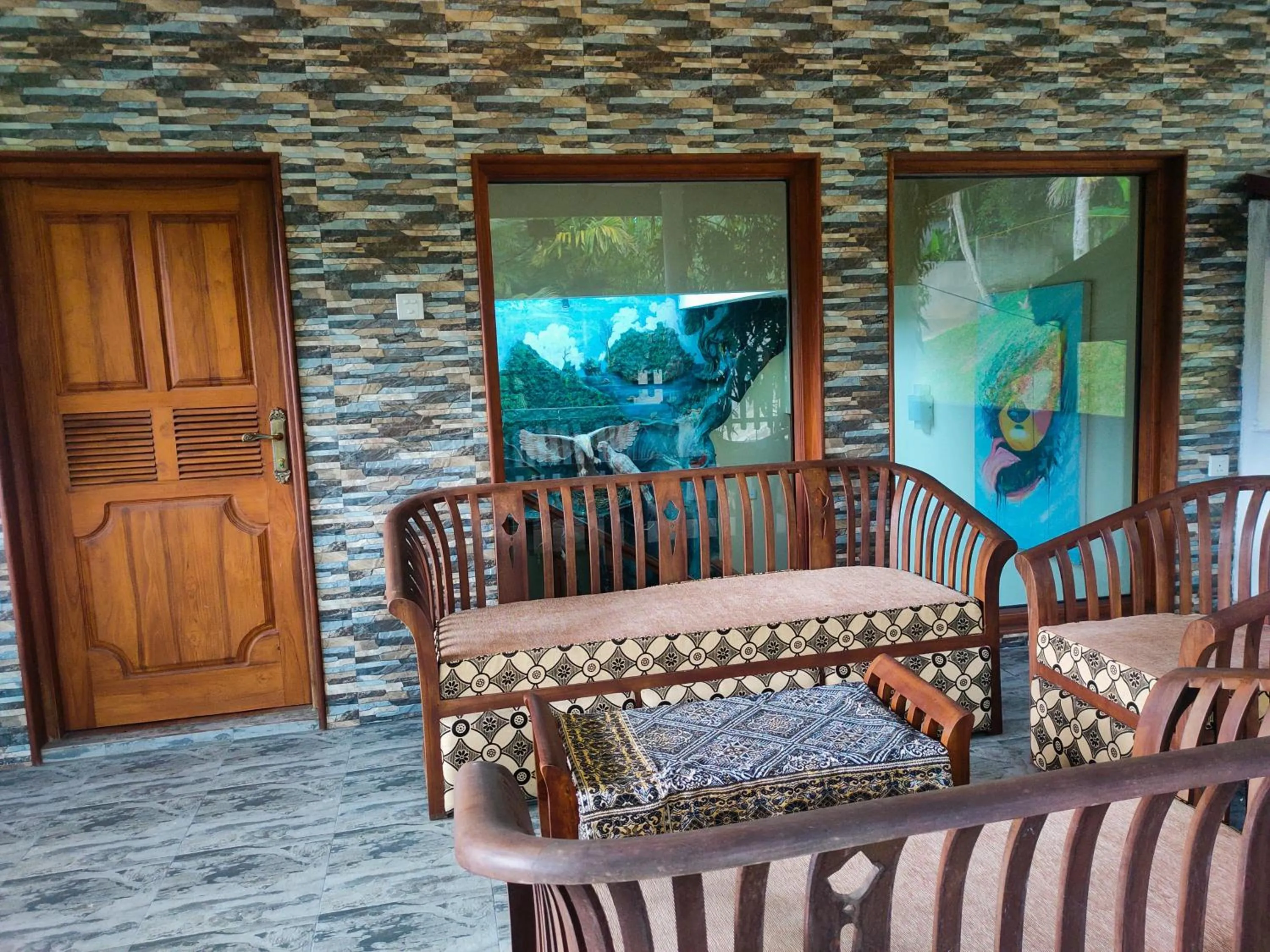 Seating area in Heaven Palace