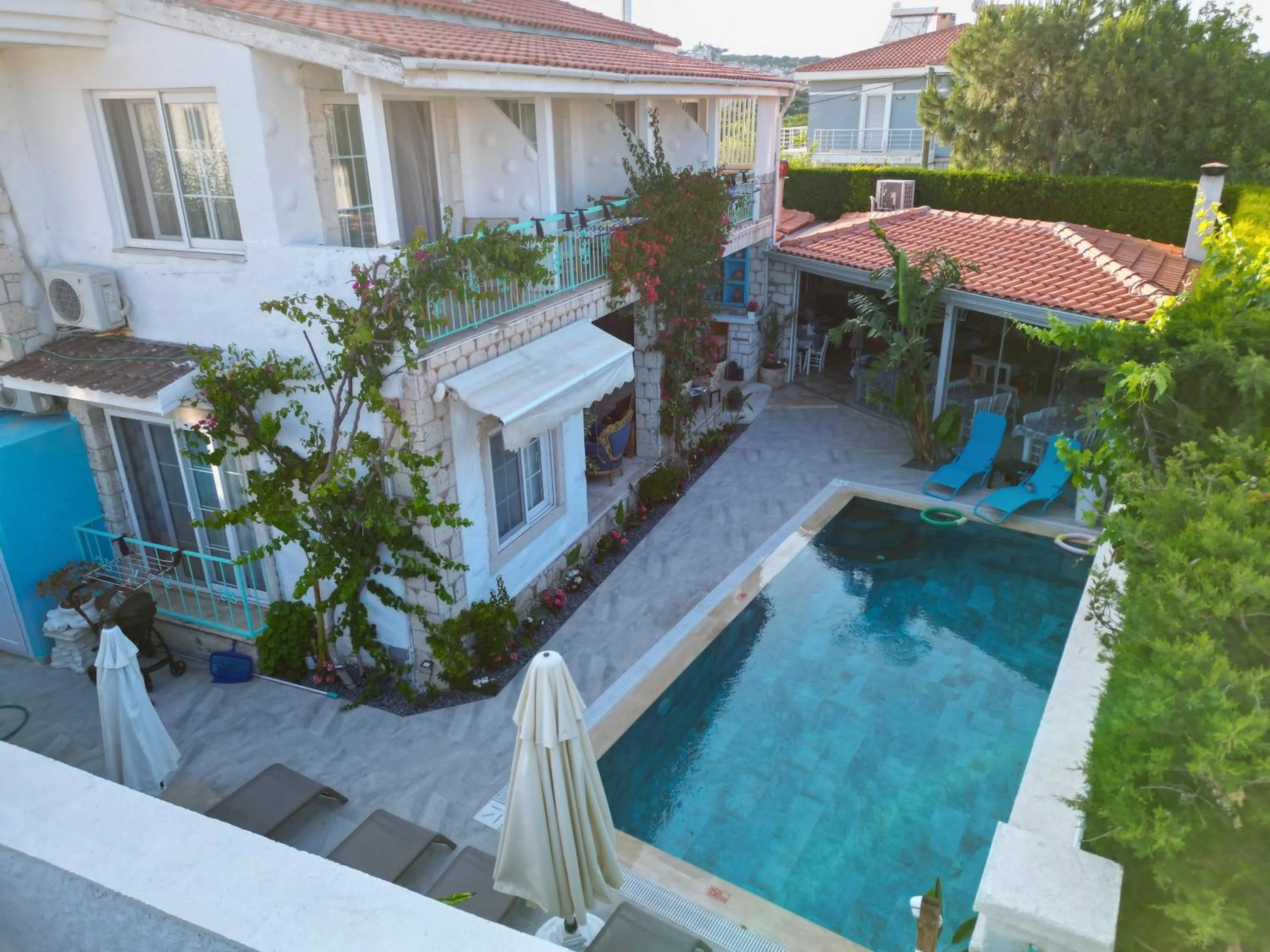 Swimming pool in Degirmenli Konak Hotel