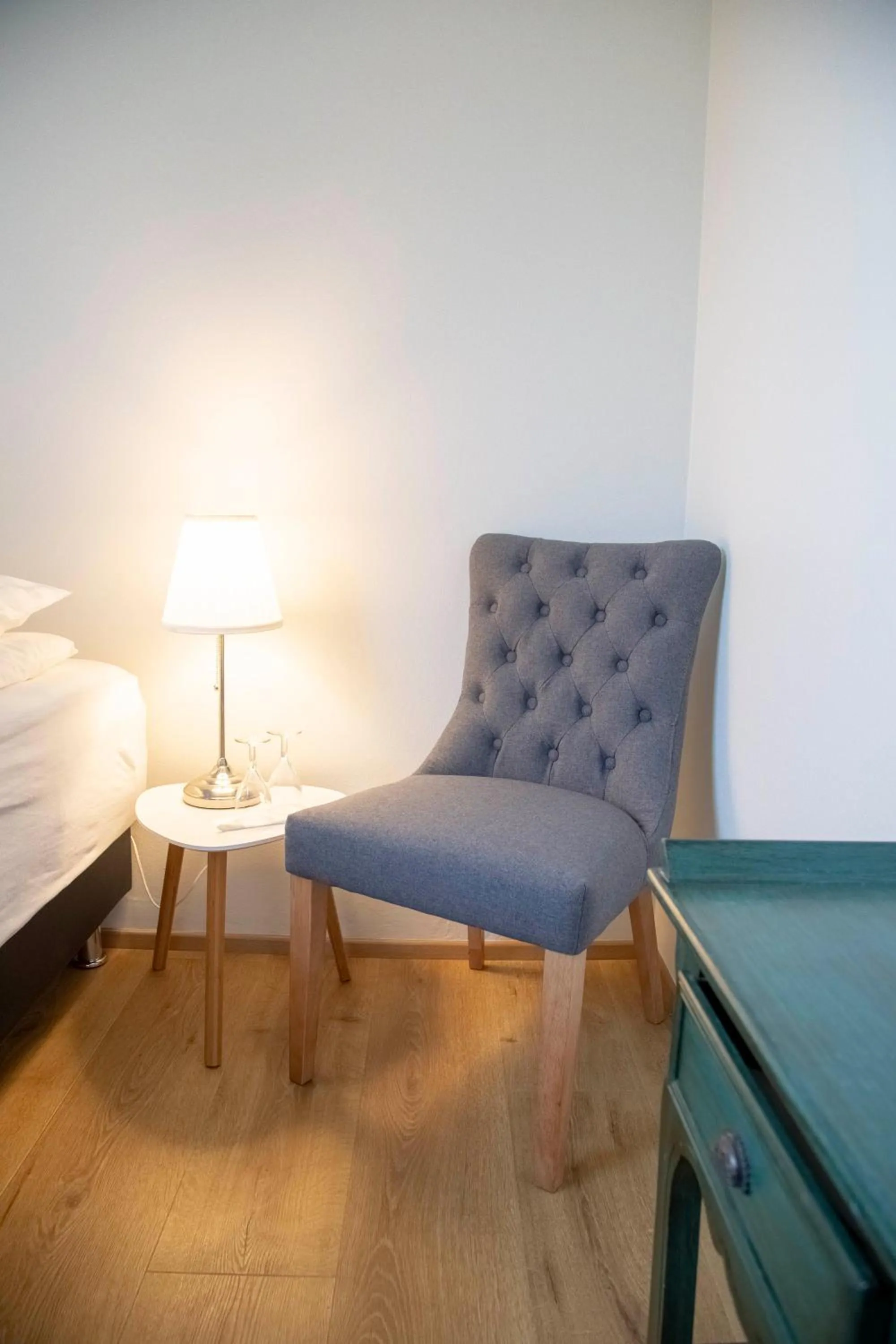 Seating area in Blómasetrið Homestay