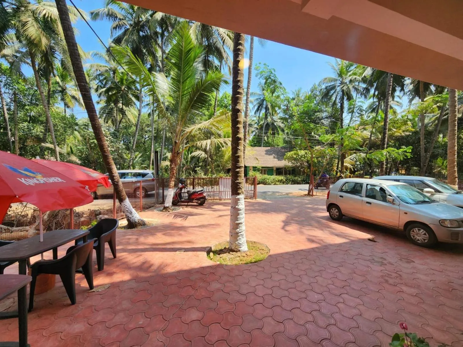 Patio in The Regal Luxury Boutique Stays