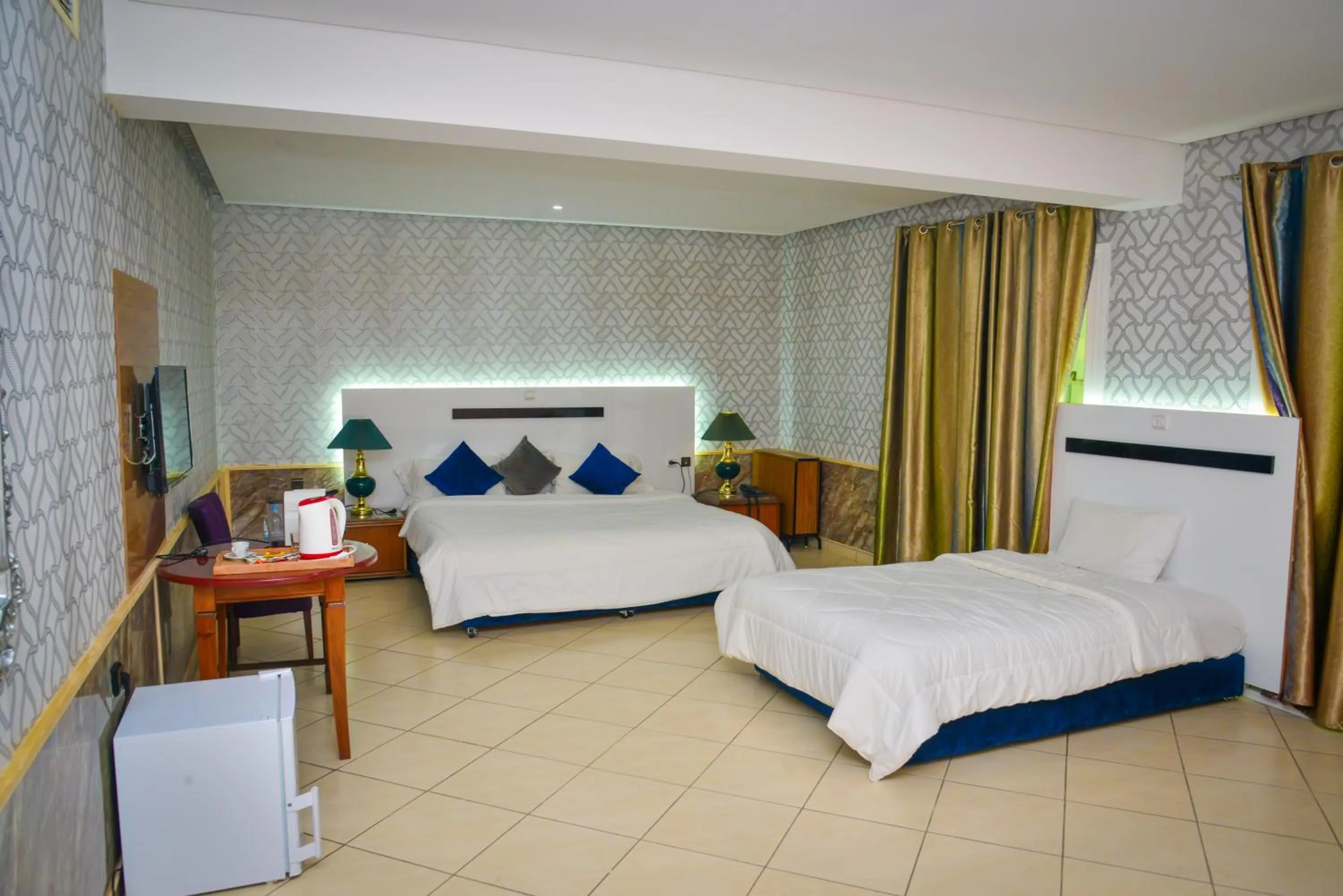 Photo of the whole room, Bed in Free Zone Hotel