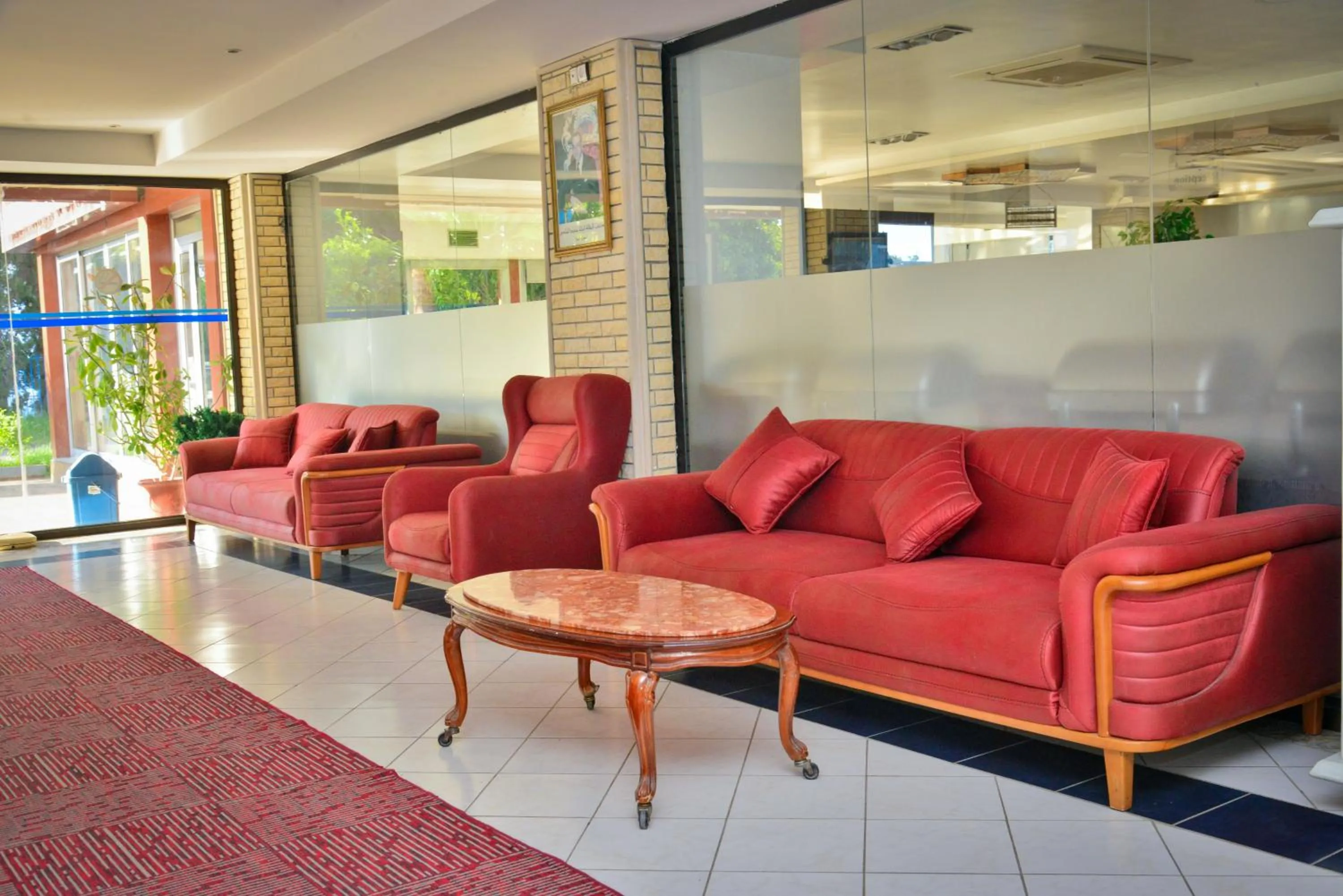 Living room in Free Zone Hotel