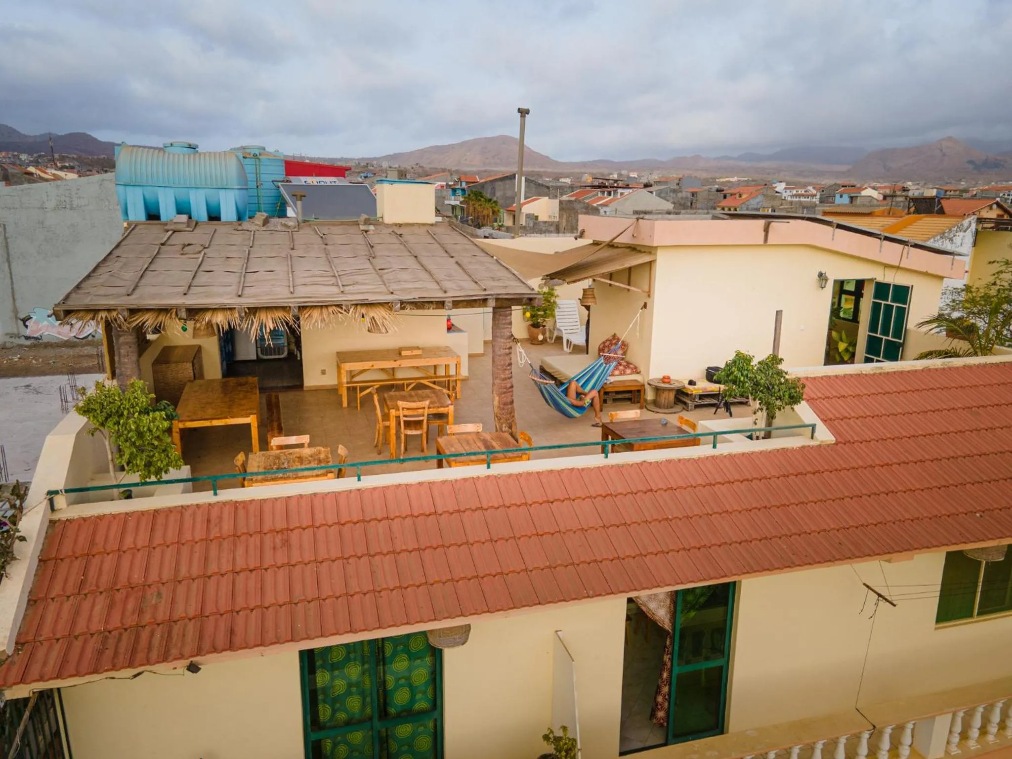 Balcony/Terrace in Casa Strela B&B Tarrafal