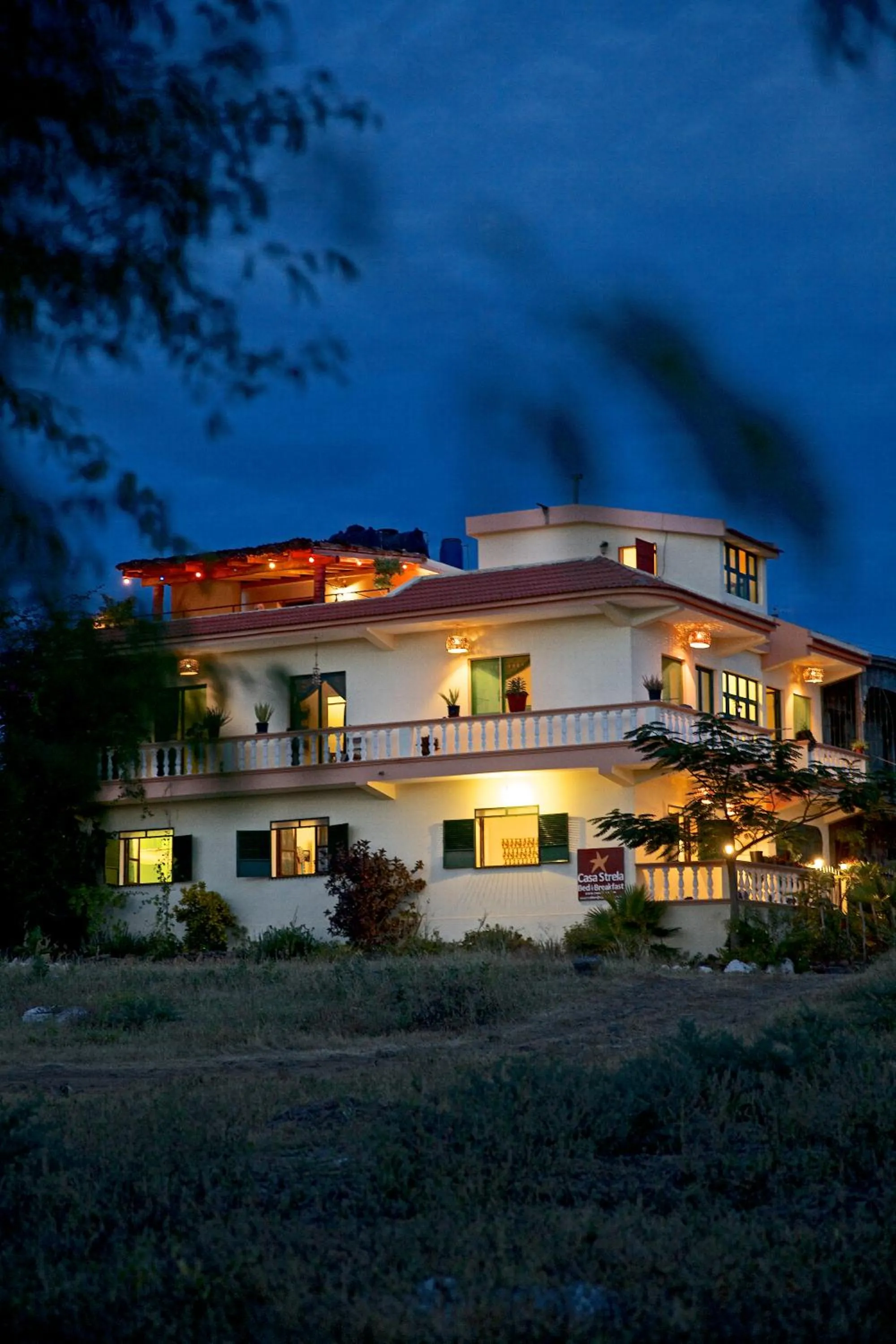Facade/entrance in Casa Strela B&B Tarrafal
