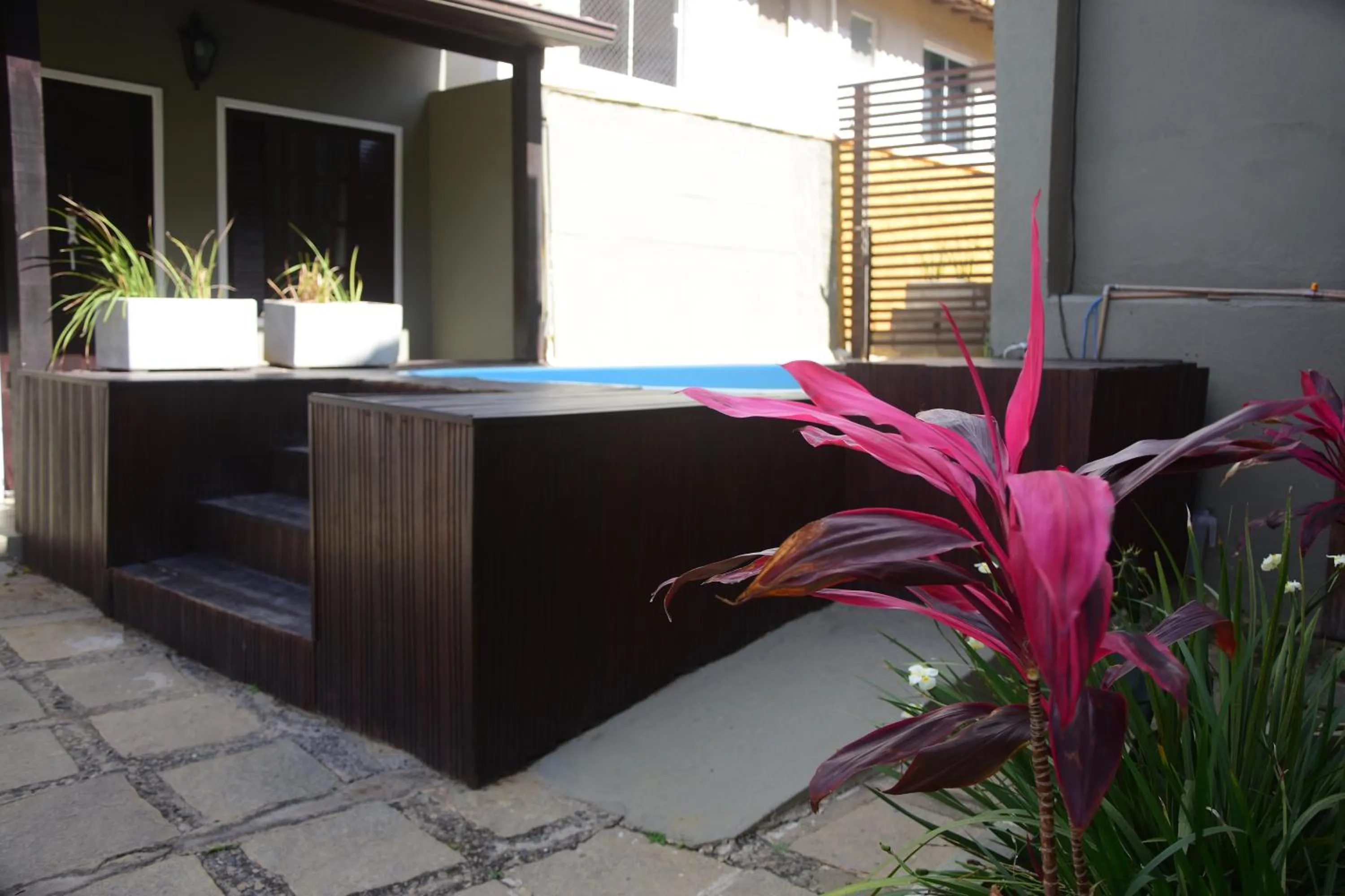 Swimming pool in Pousada Juannas Buzios