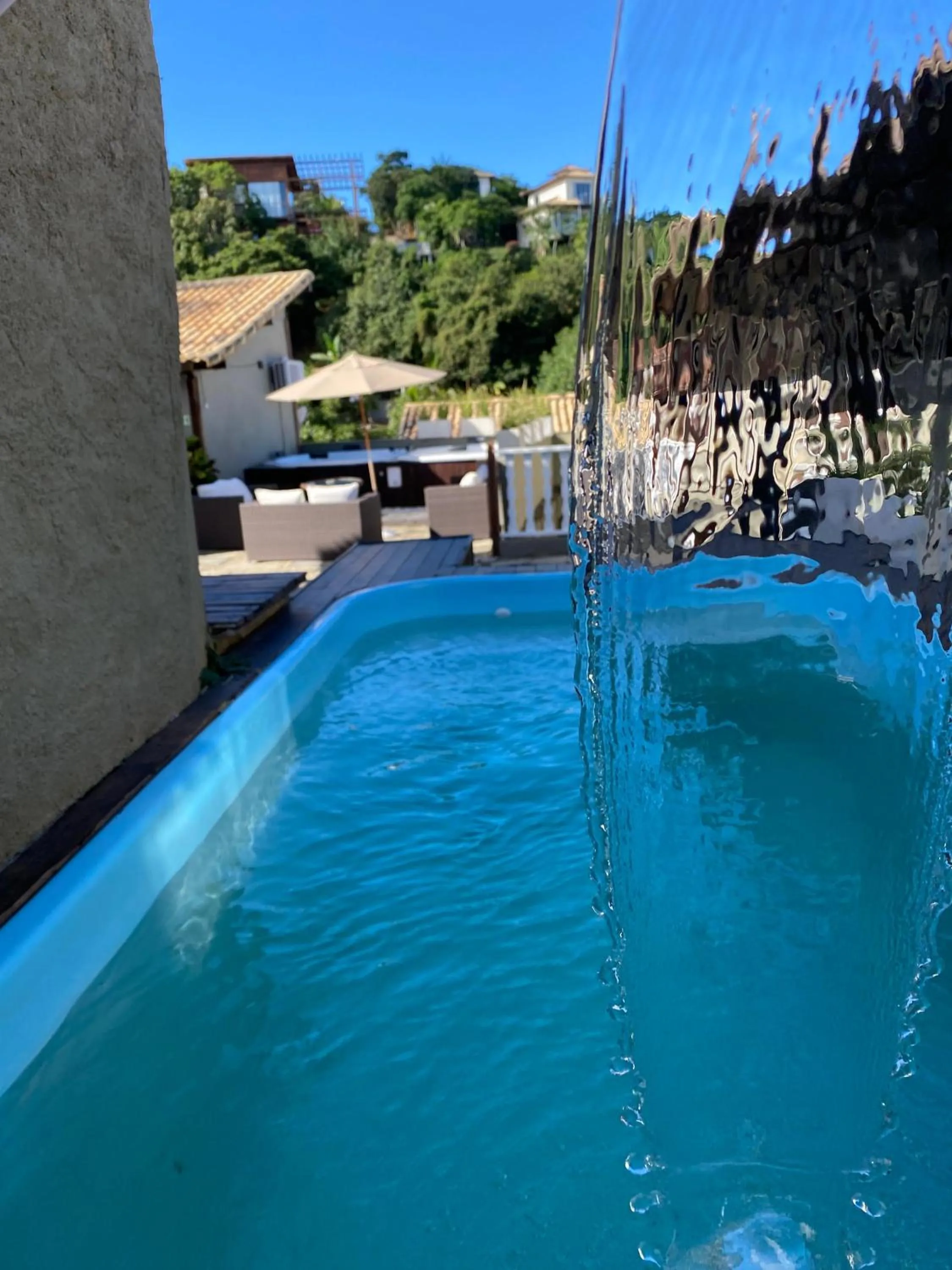 Pool view in Pousada Juannas Buzios