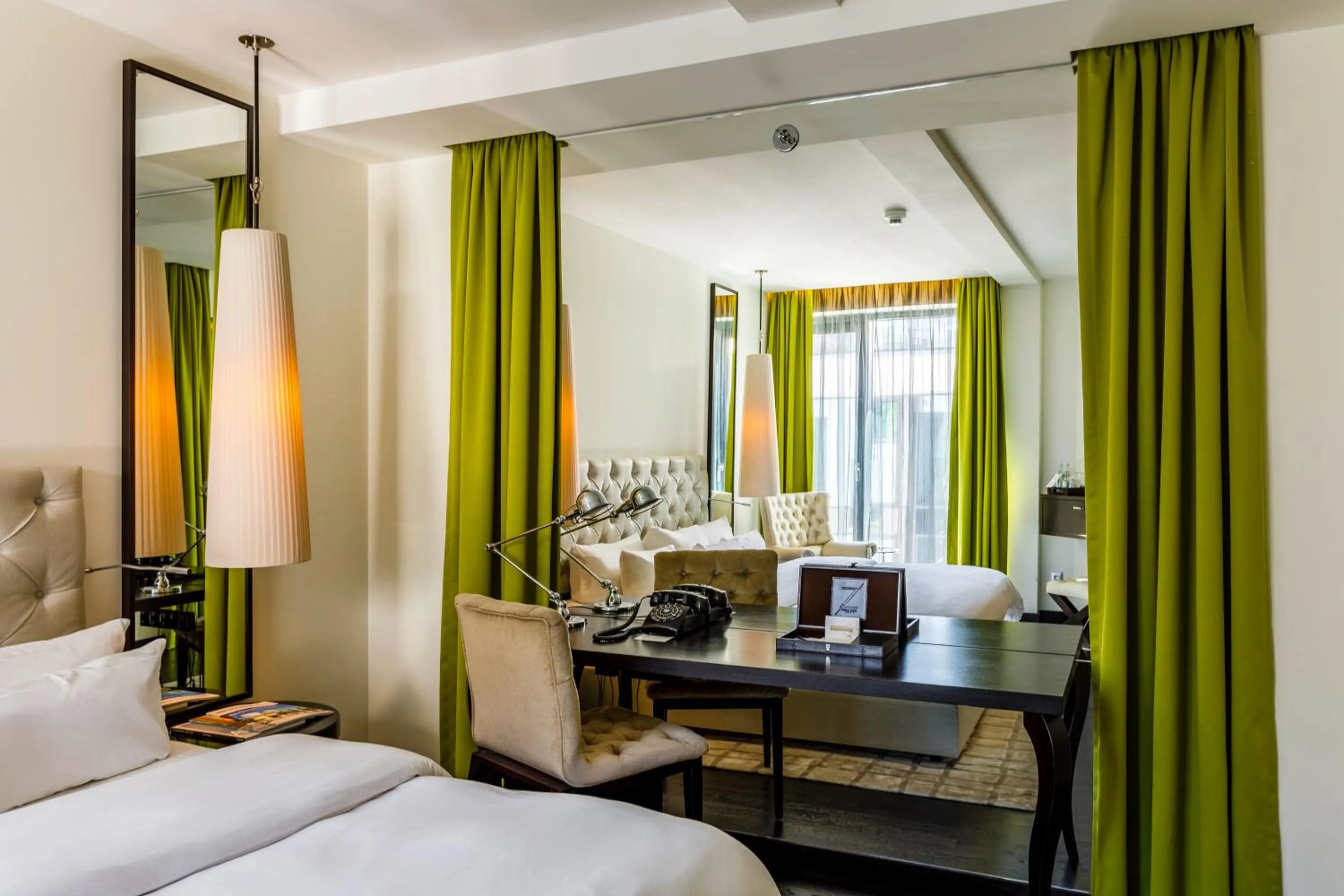 Bed in Hotel Zoo Berlin