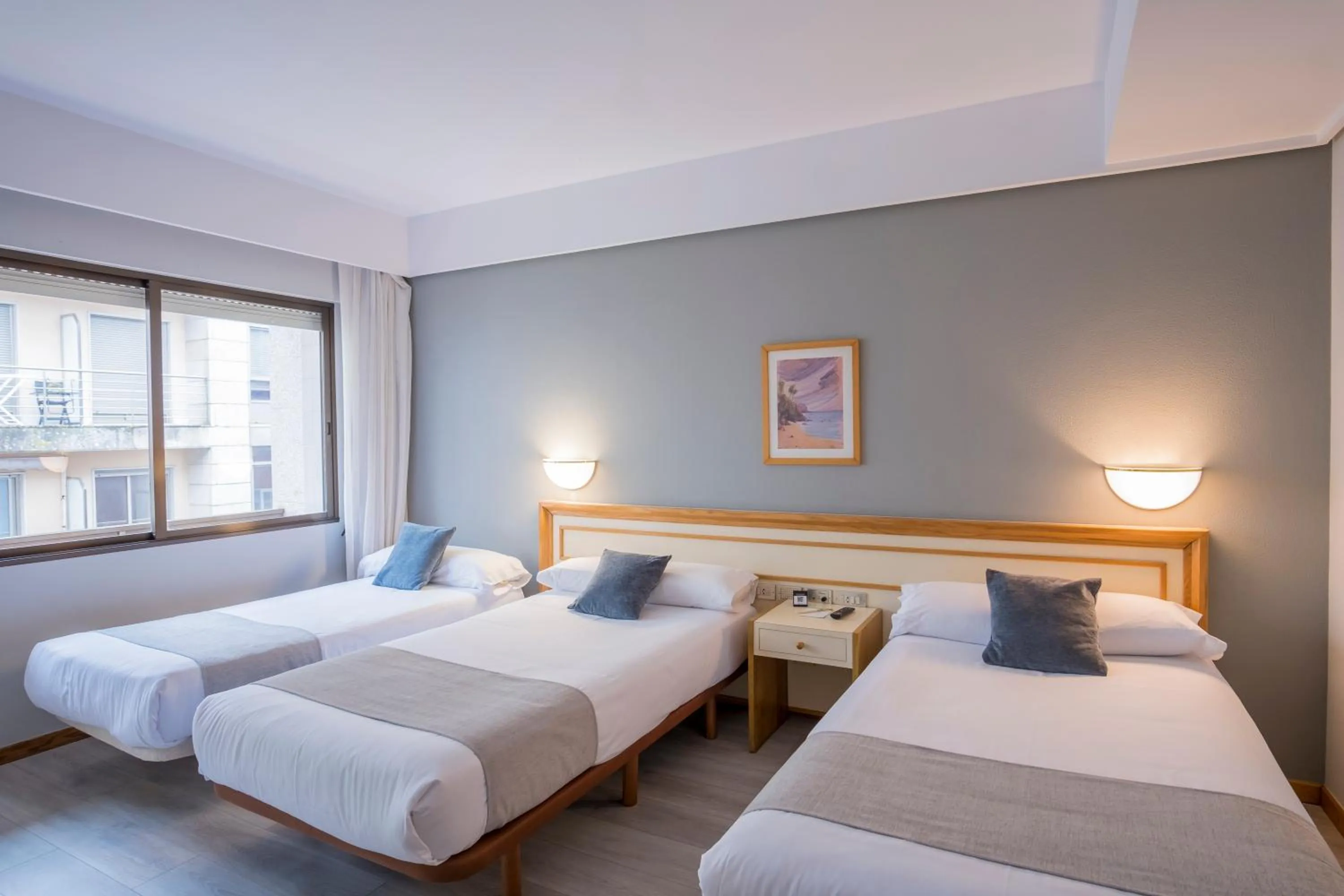 Bedroom, Bed in Hotel Alda Boiro