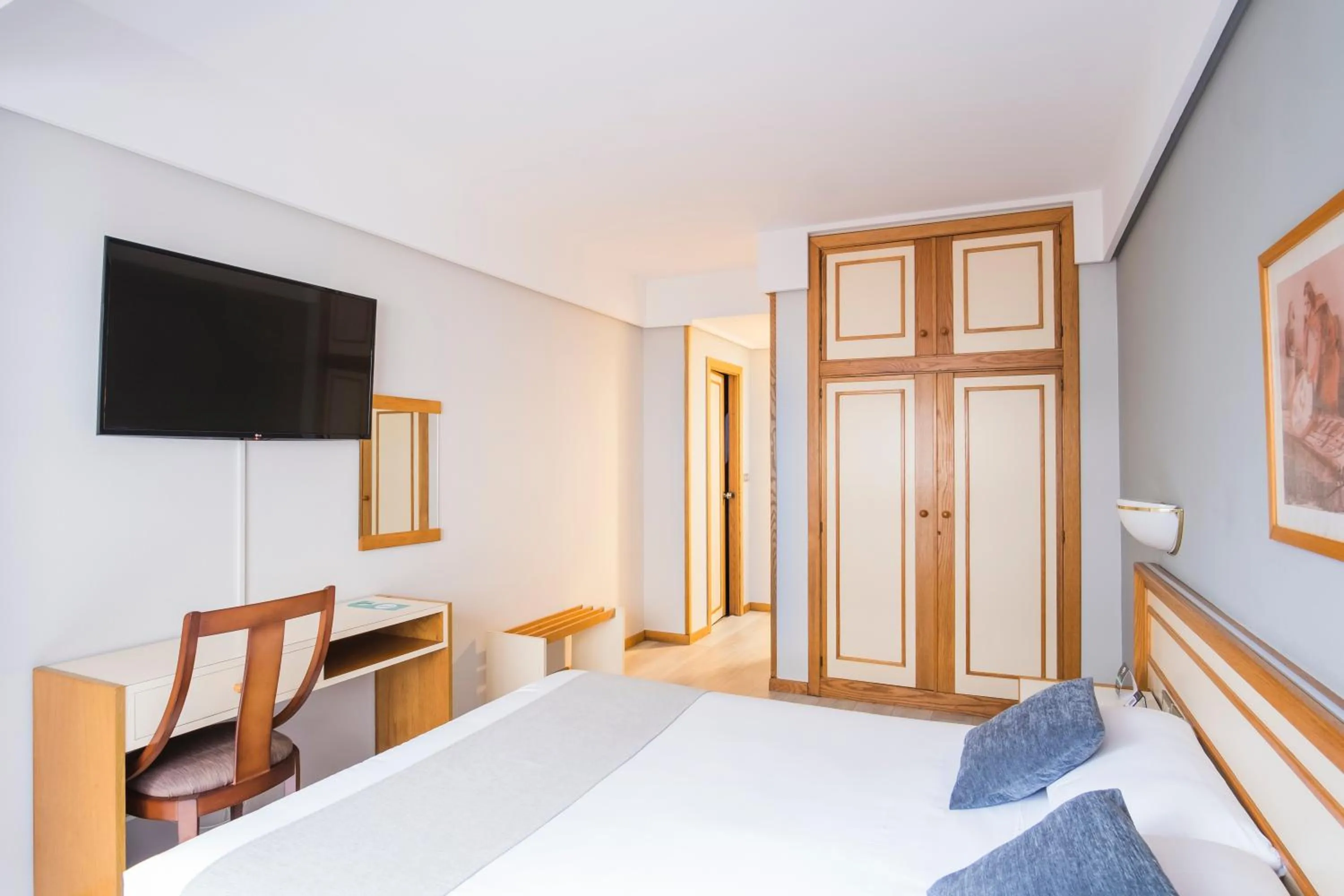 Bedroom, Bed in Hotel Alda Boiro