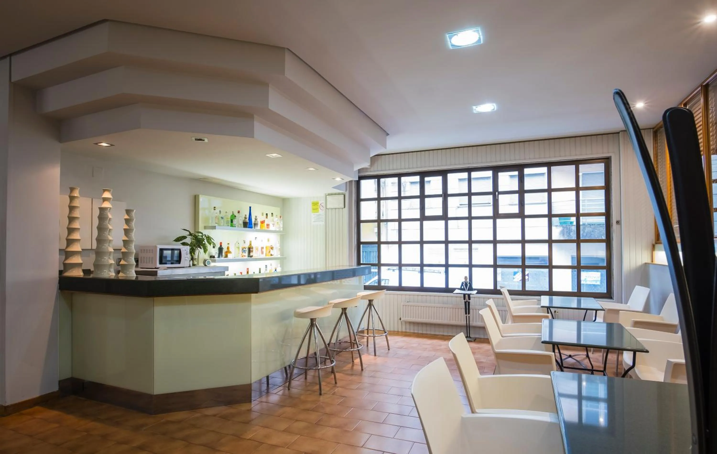 Seating area in Hotel Alda Boiro