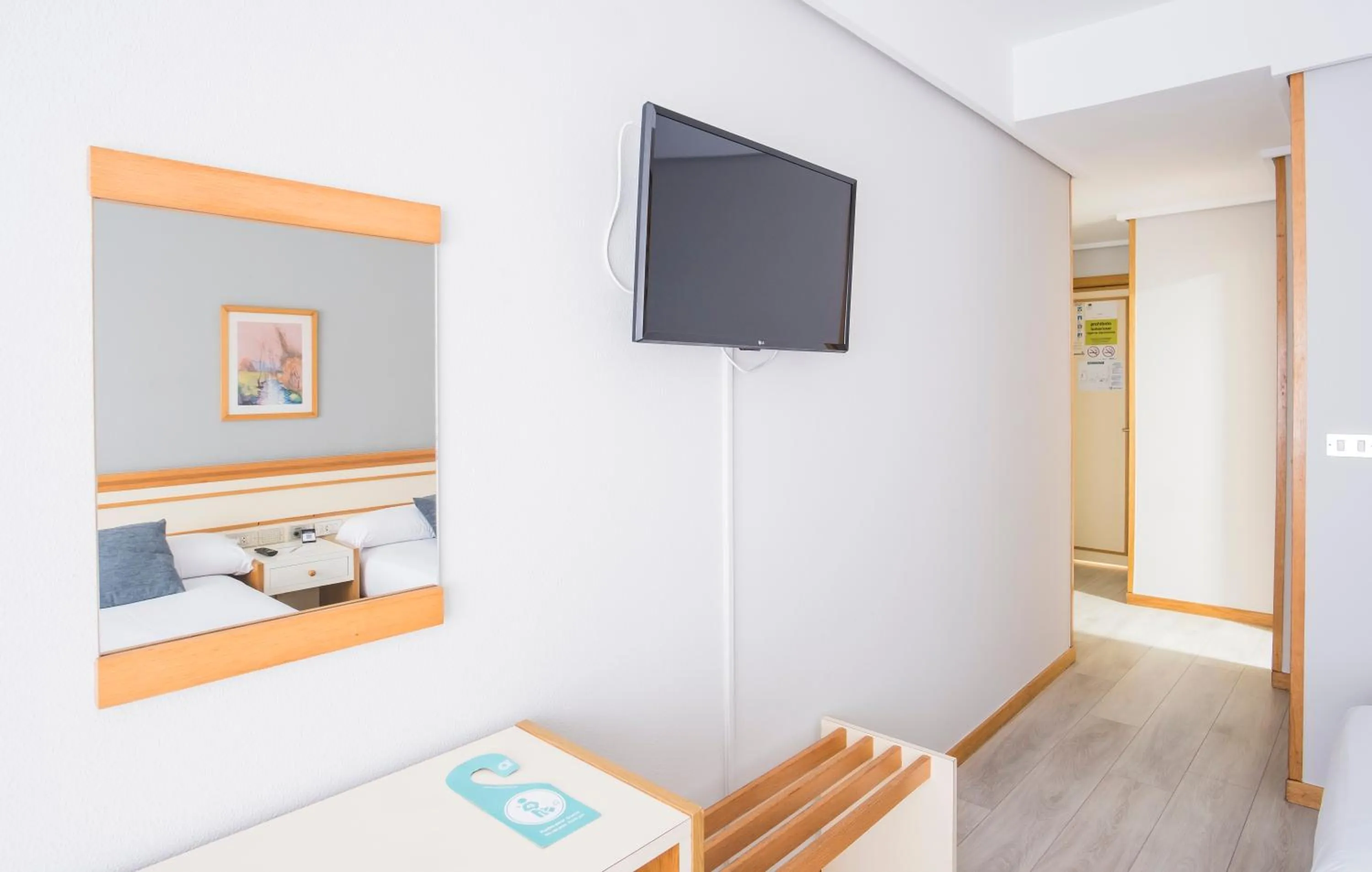 Bedroom, Bed in Hotel Alda Boiro