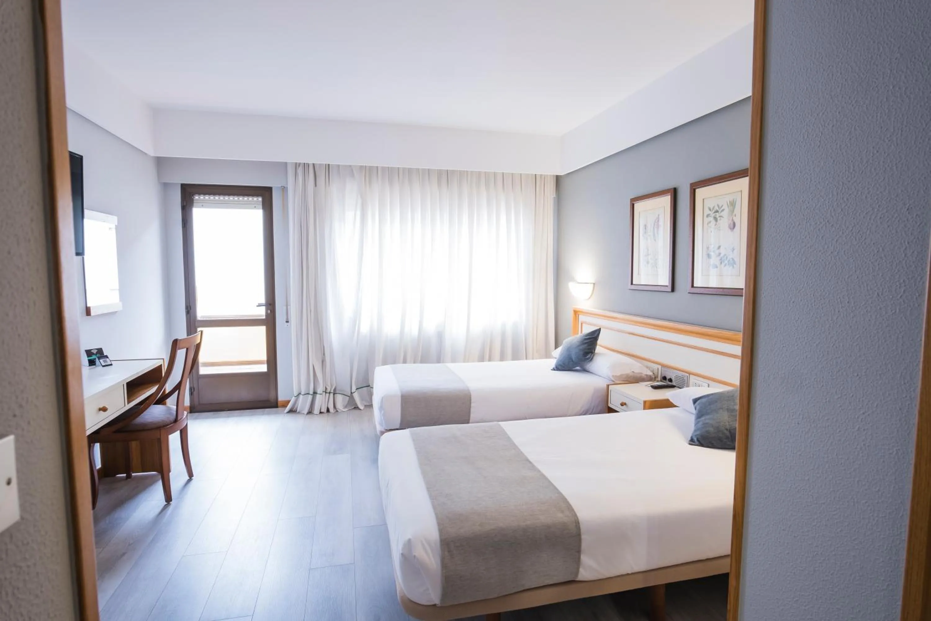 Bedroom, Bed in Hotel Alda Boiro