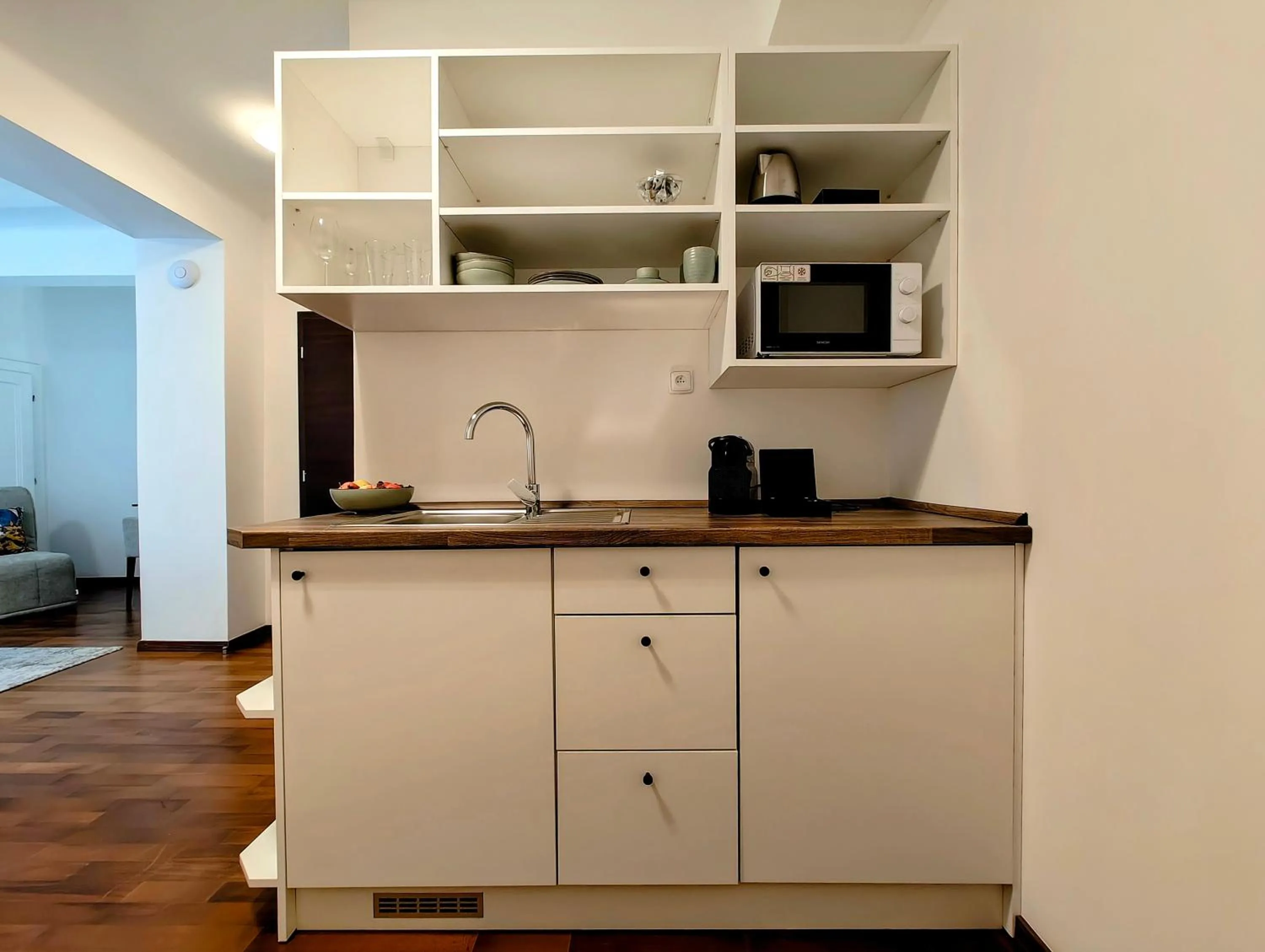 kitchen in Old Town Residence by Little King