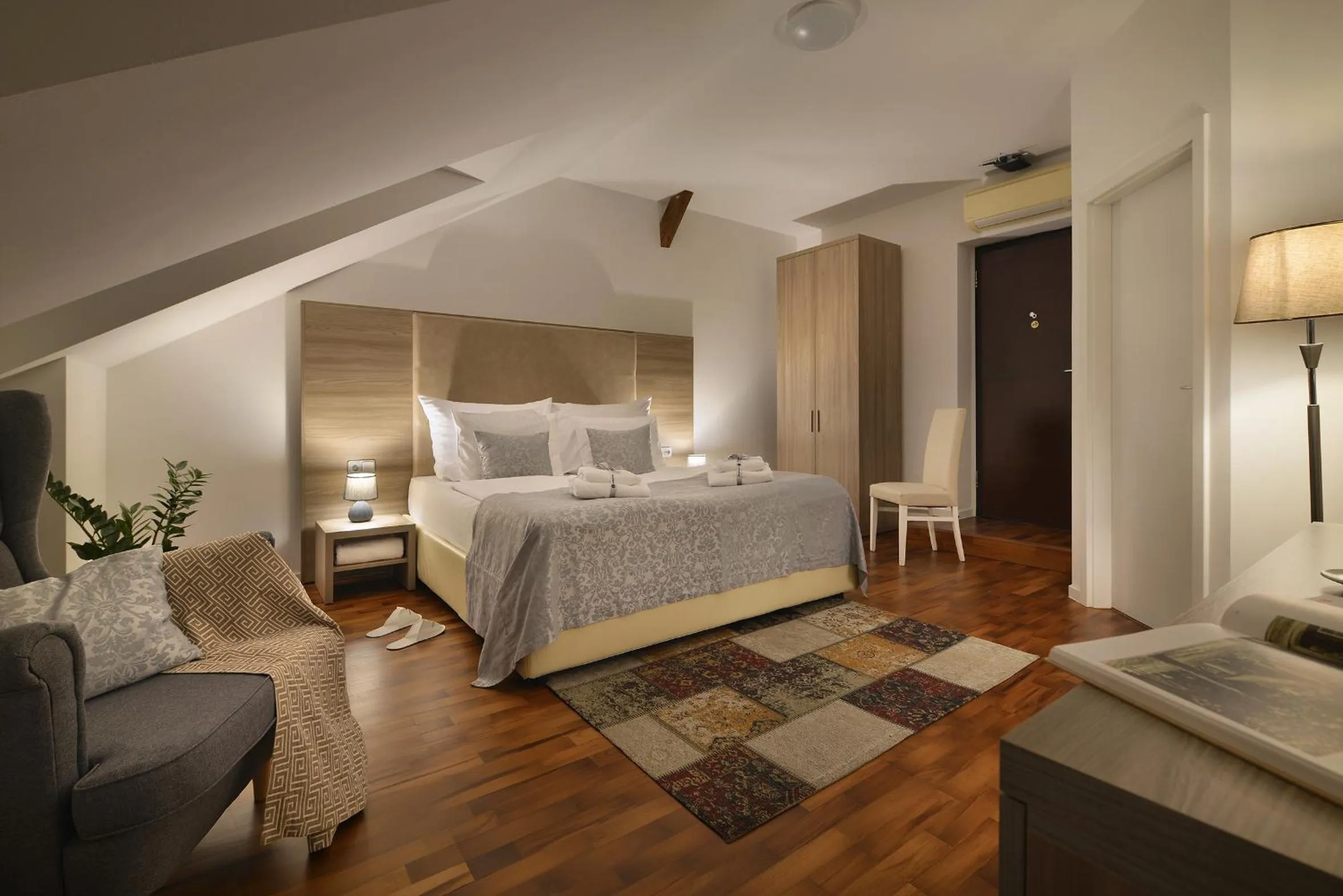 Bedroom, Bed in Old Town Residence by Little King