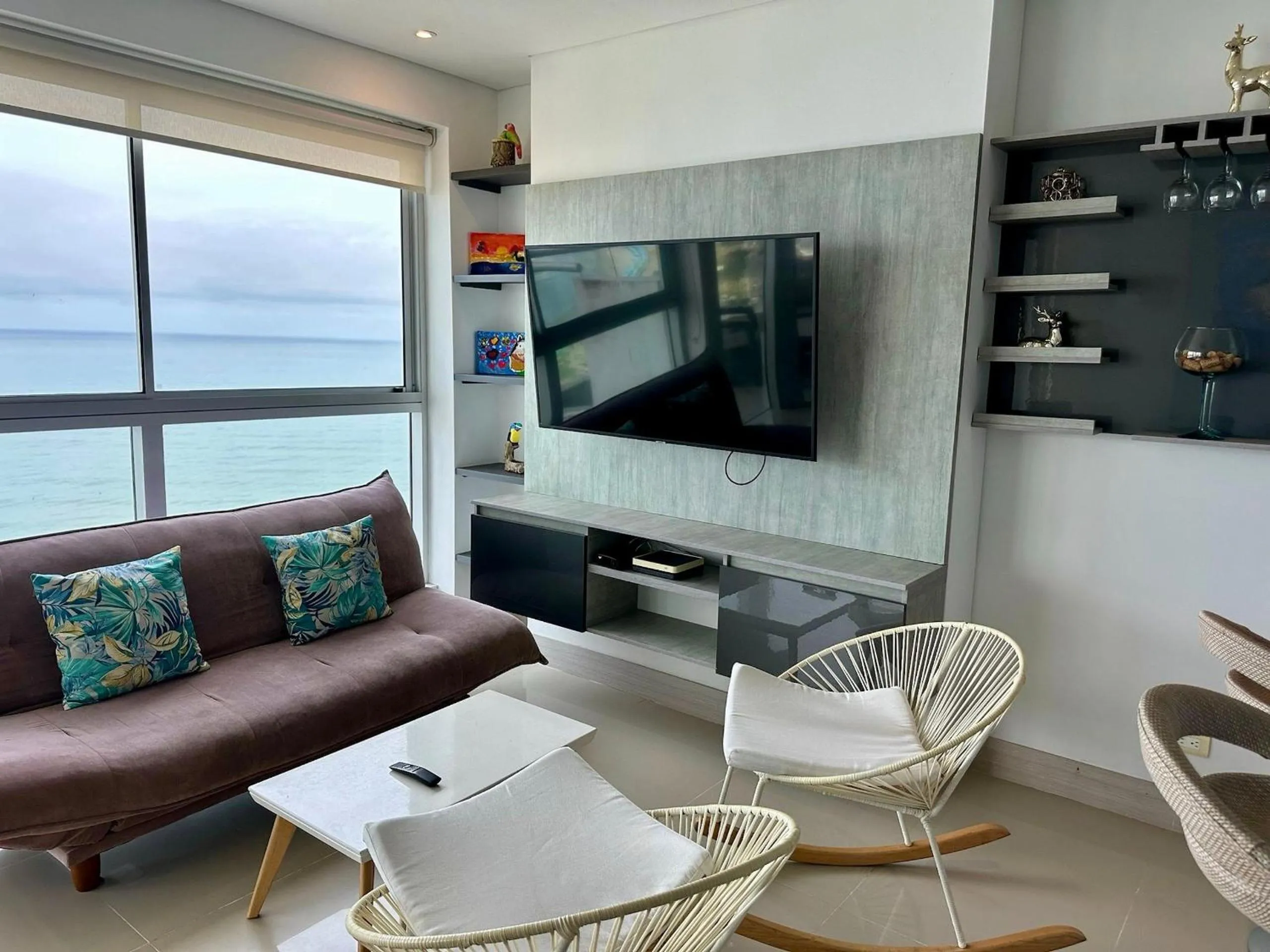 Seating area in U-GO Edificio Murano Elite Bocagrande Frente al Mar