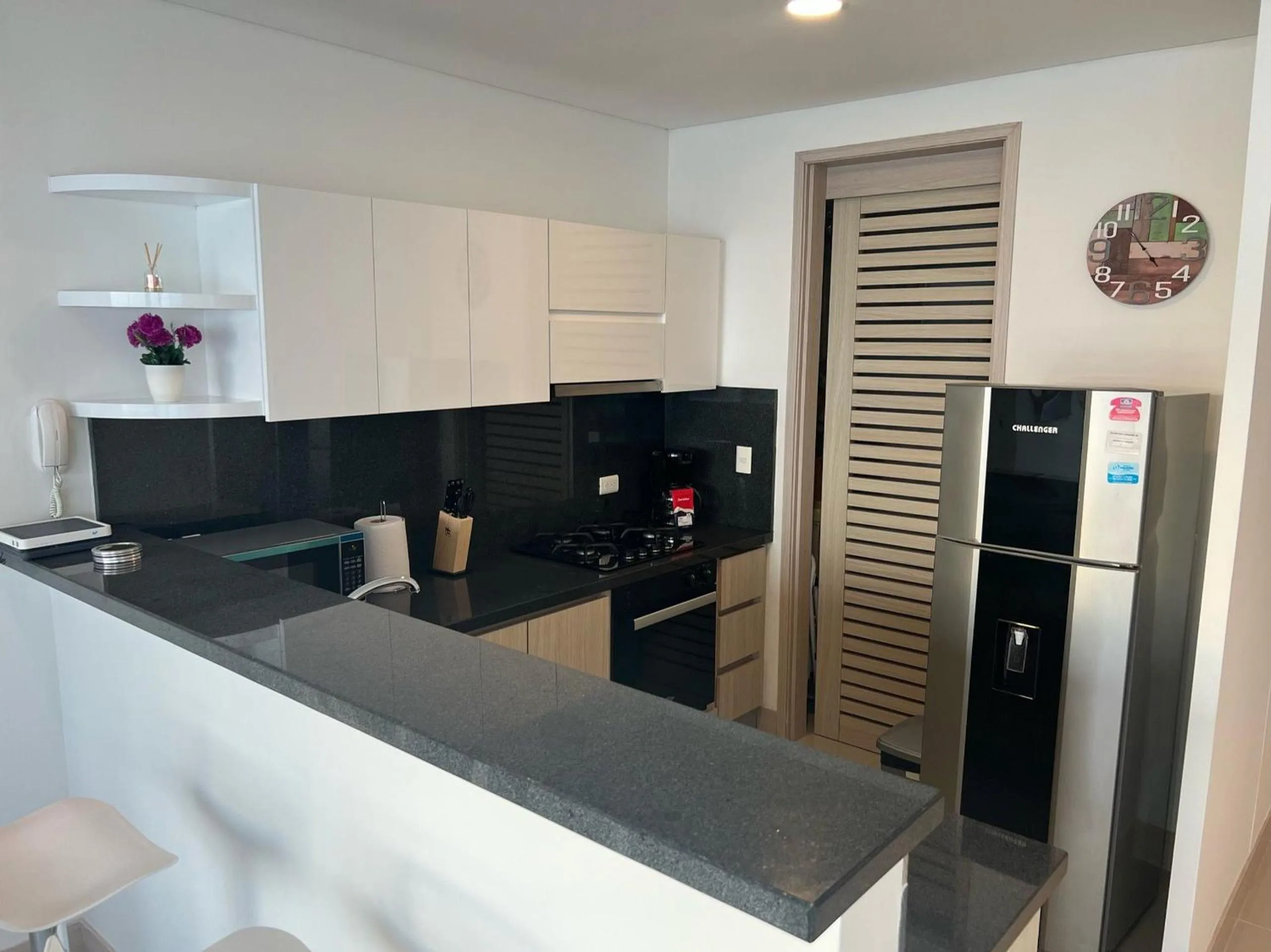 Kitchen or kitchenette in U-GO Edificio Murano Elite Bocagrande Frente al Mar