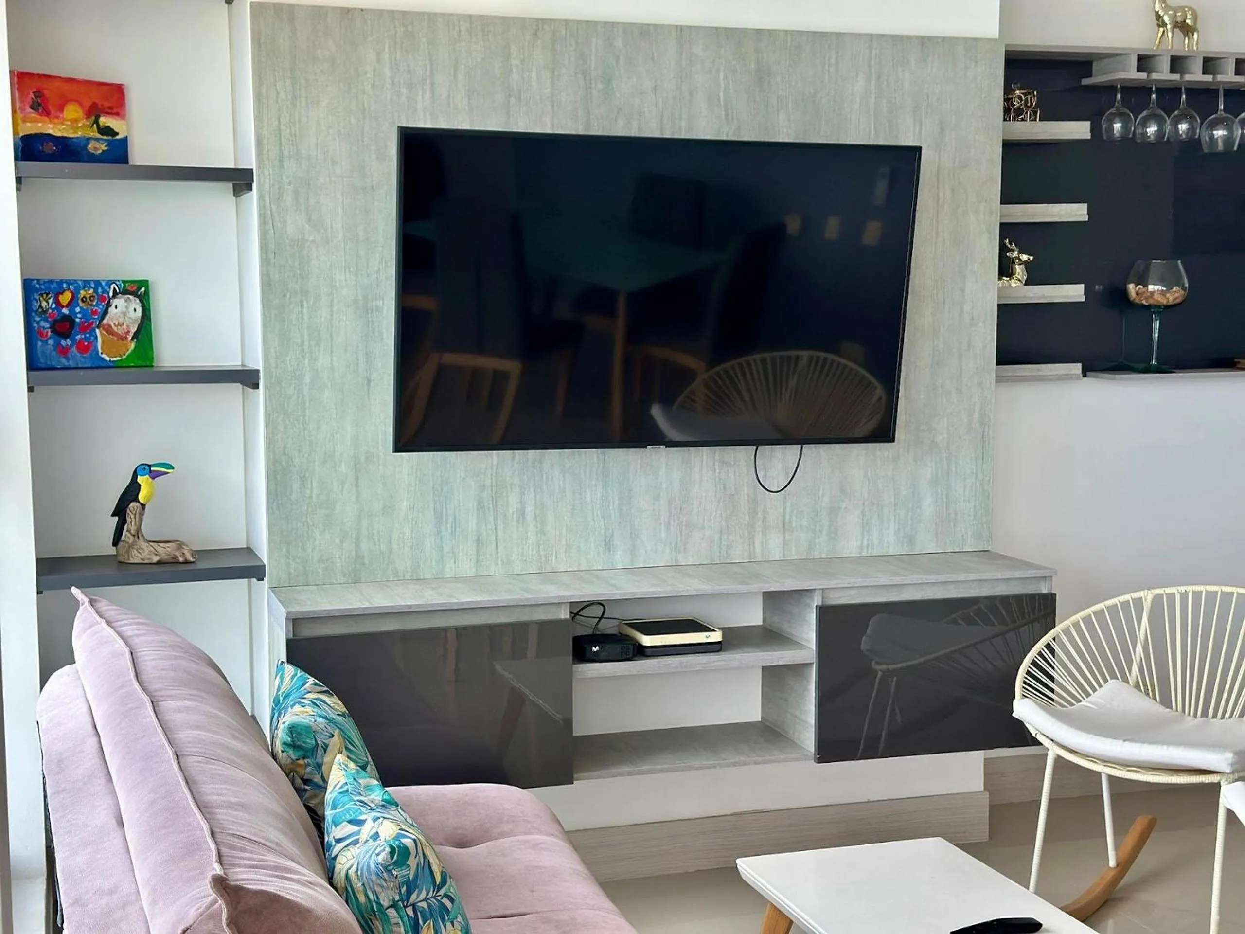 Seating area in U-GO Edificio Murano Elite Bocagrande Frente al Mar