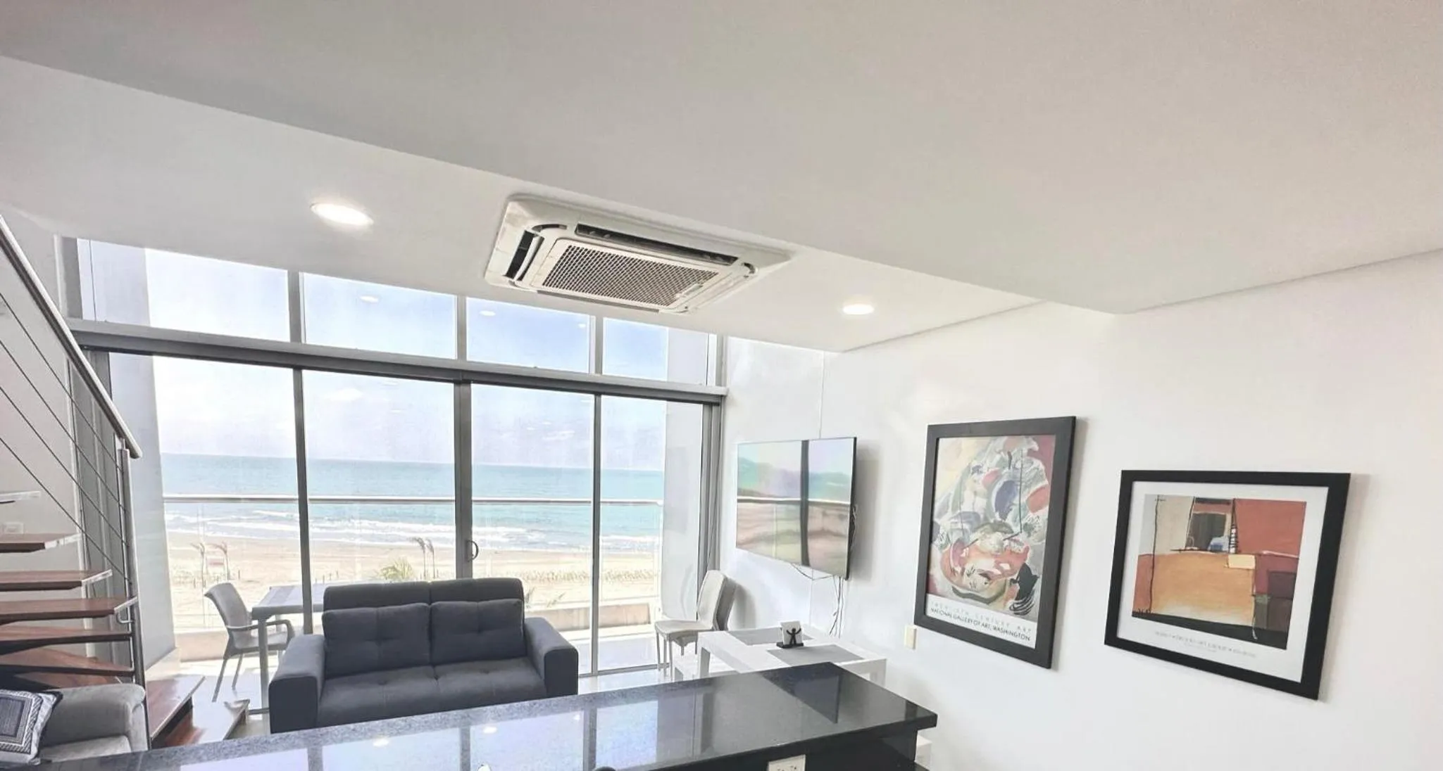 Living room in U-GO Edificio Murano Elite Bocagrande Frente al Mar