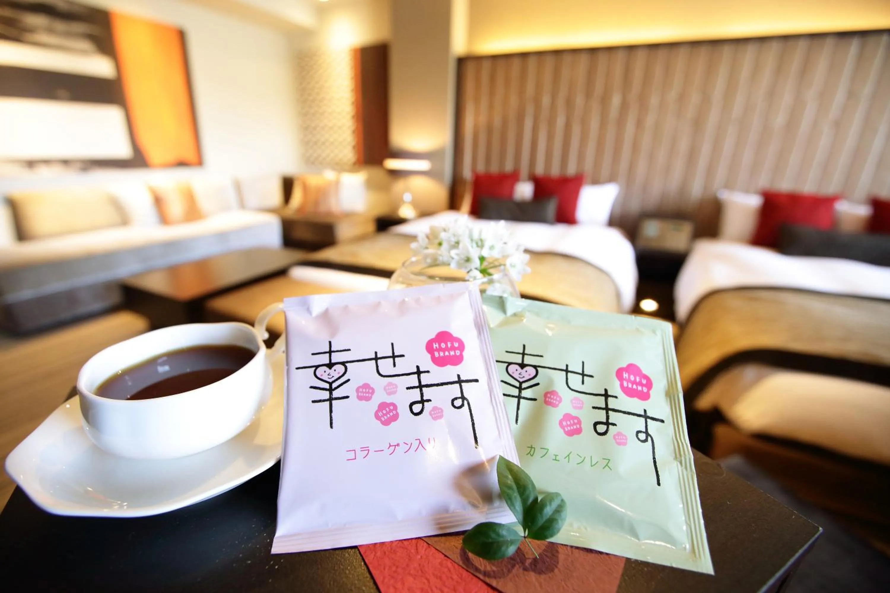 Food and drinks in Hofu Grand Hotel