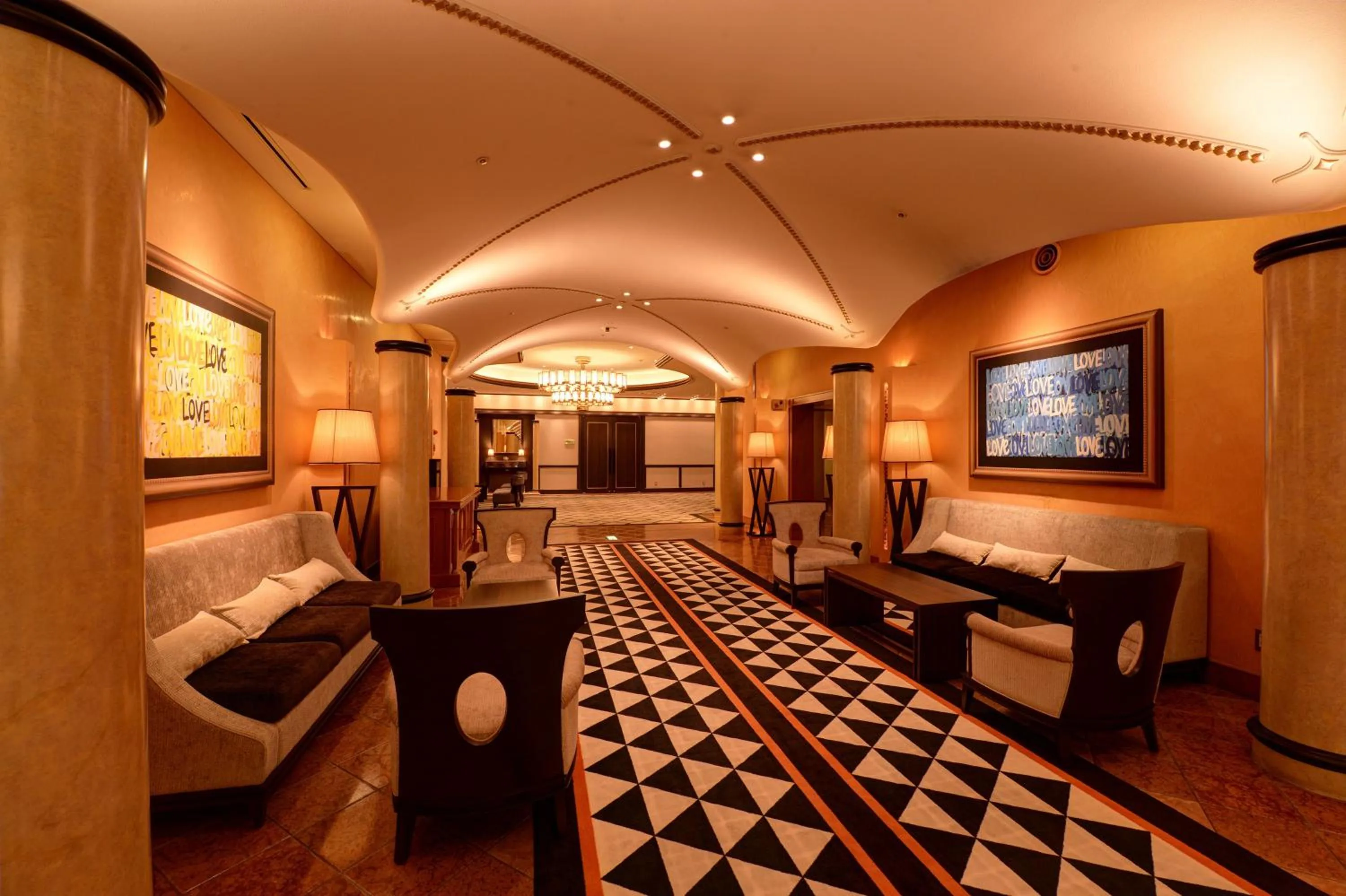 Lobby or reception in Hofu Grand Hotel