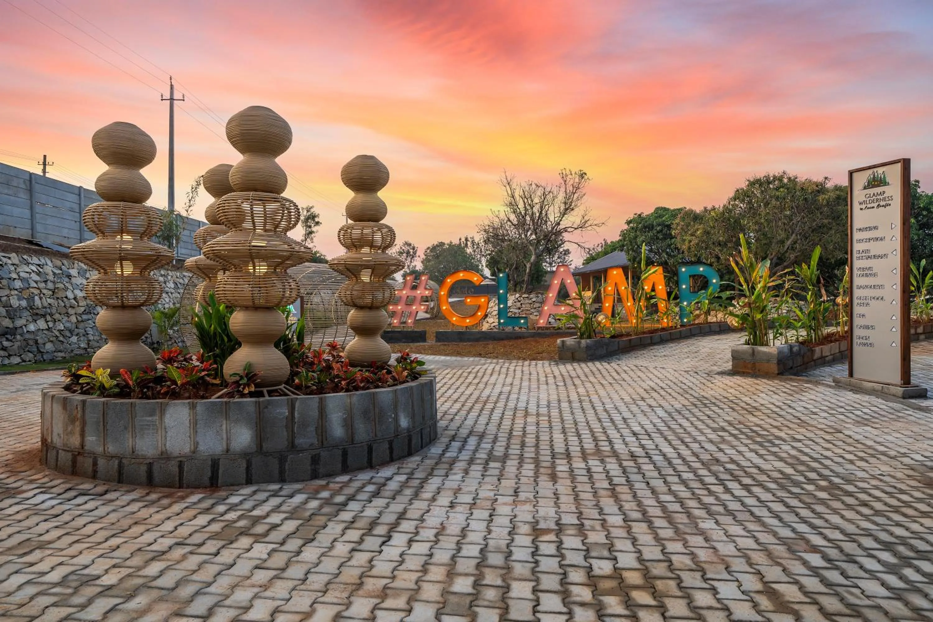 Facade/entrance in Glamp Wilderness