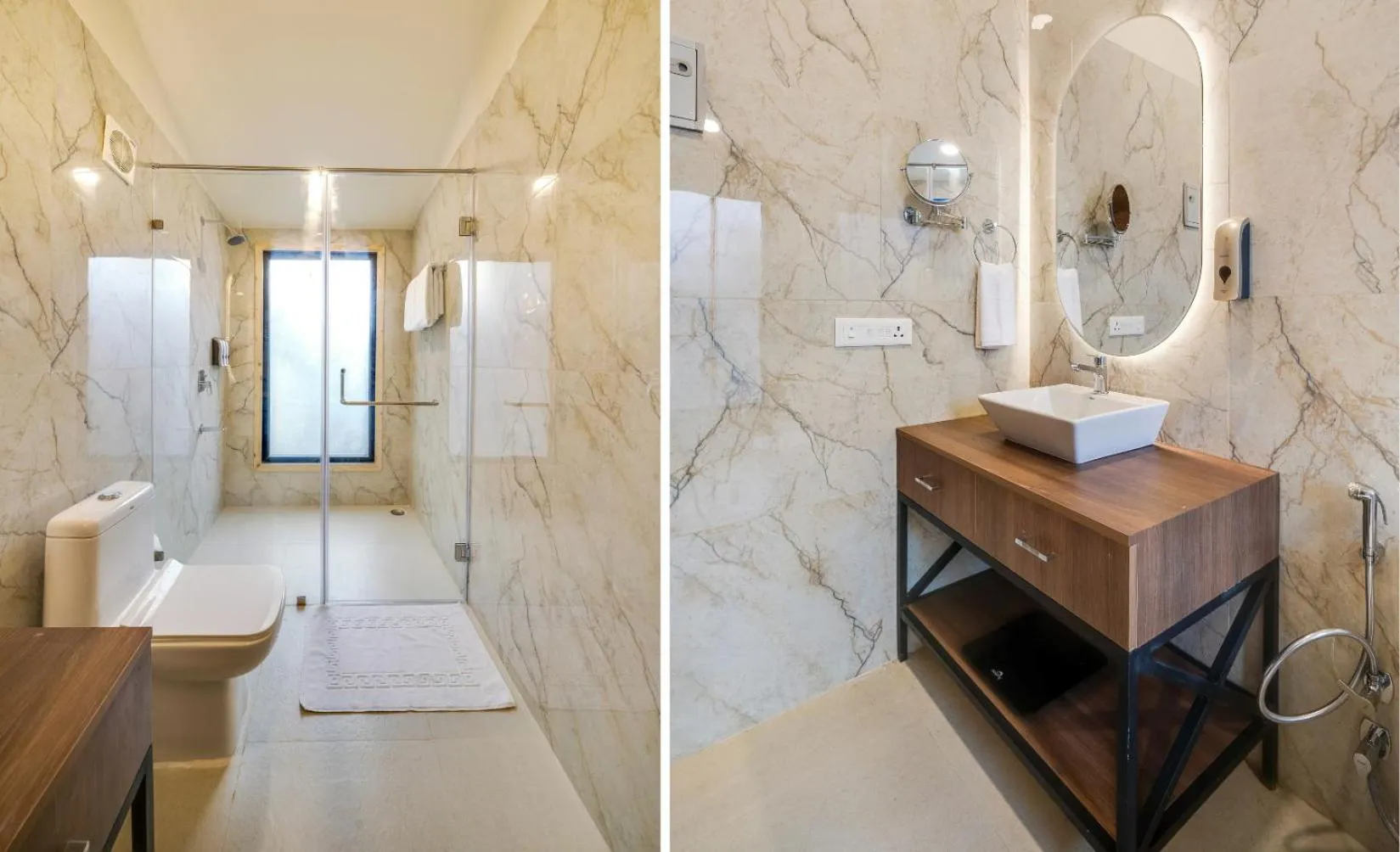 Shower in Glamp Wilderness