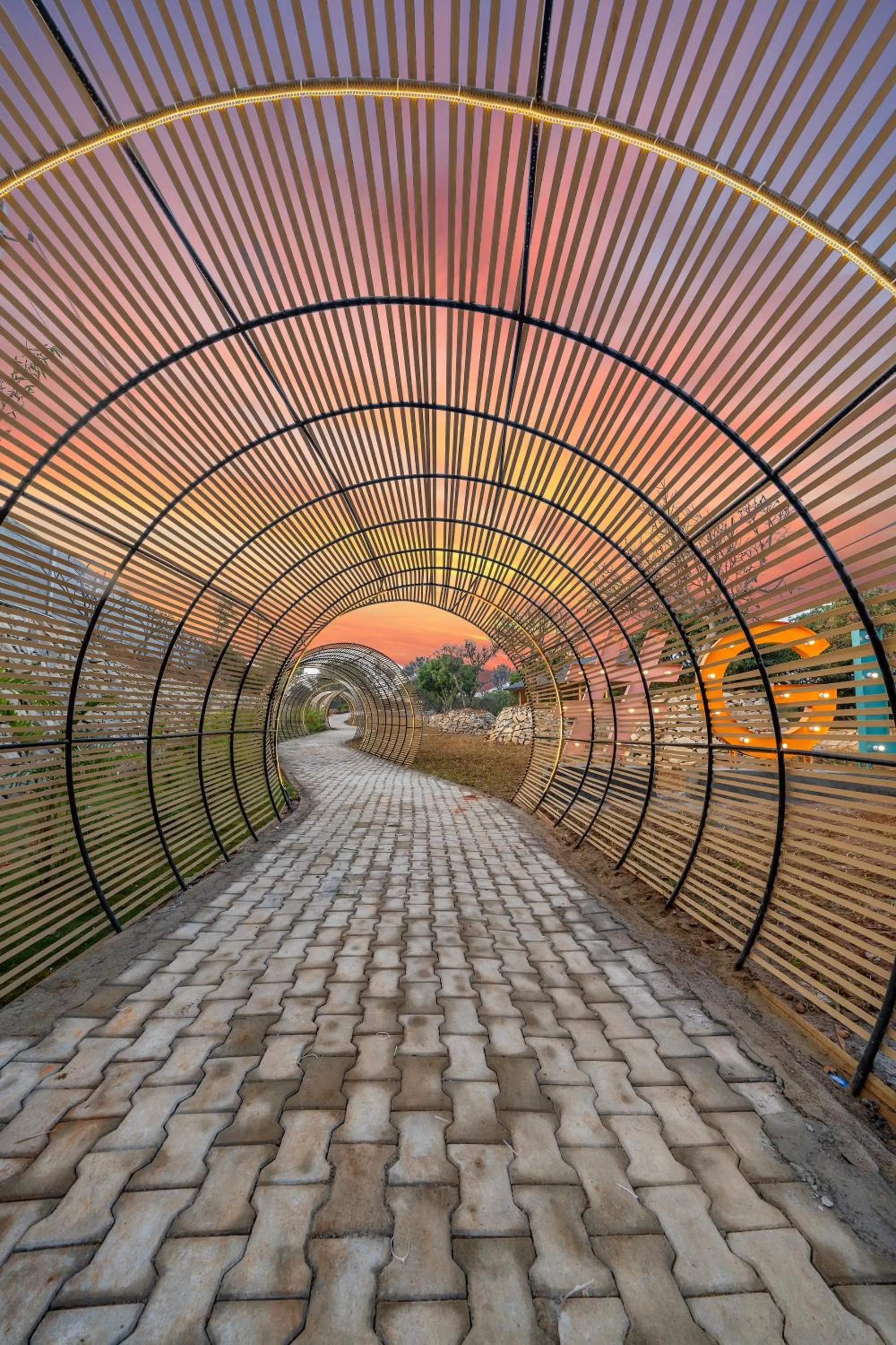 Facade/entrance in Glamp Wilderness