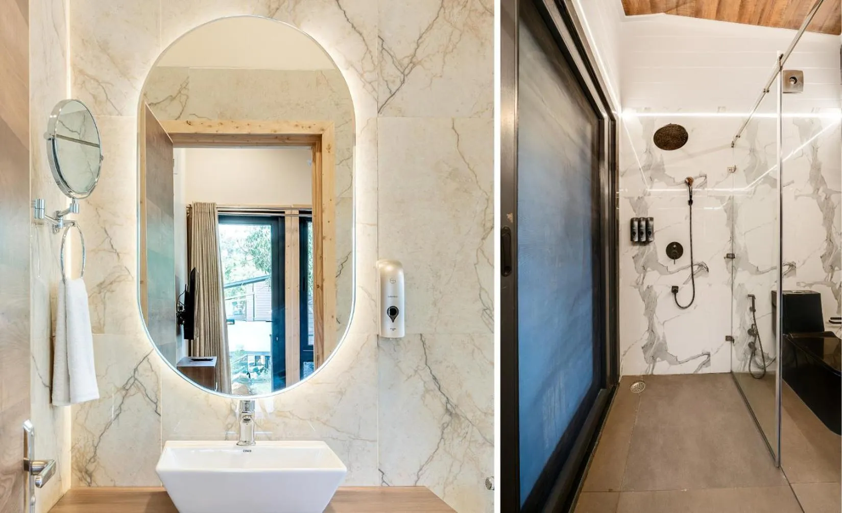 Shower in Glamp Wilderness